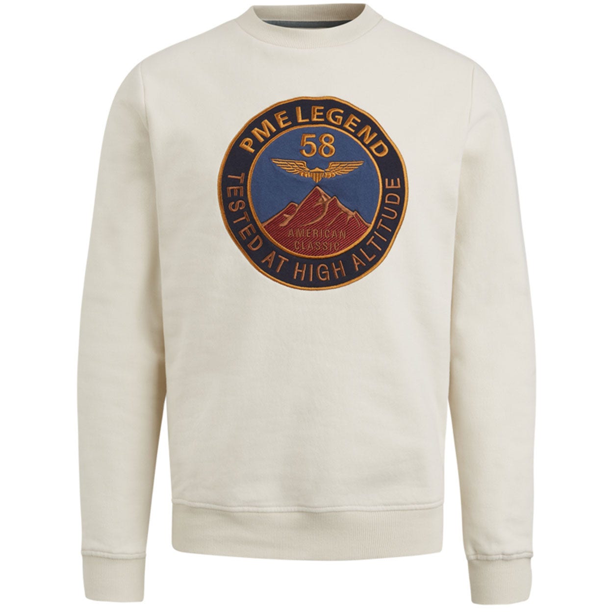 Sweatshirt van terry sweatstof