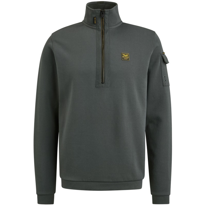 Pme Legend Half Zip Collar Interlock Jersey