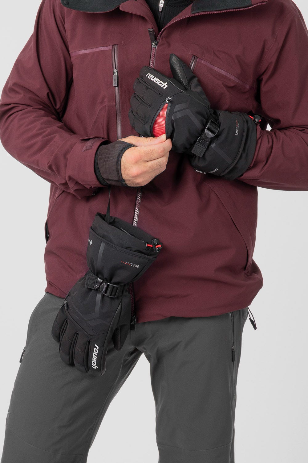 Reusch Down Spirit GTX skihandschoenen zwart, unisex / 9