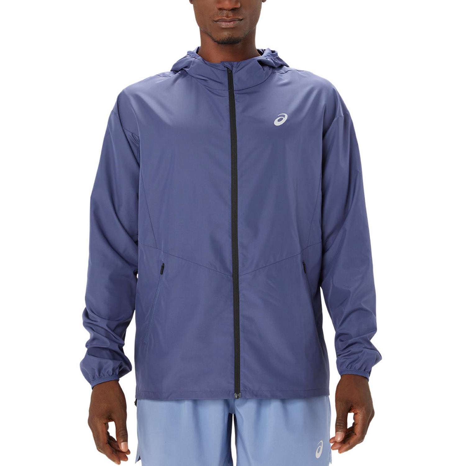 ASICS Accelerate Lightweight Jacket Blue- Heren Blue