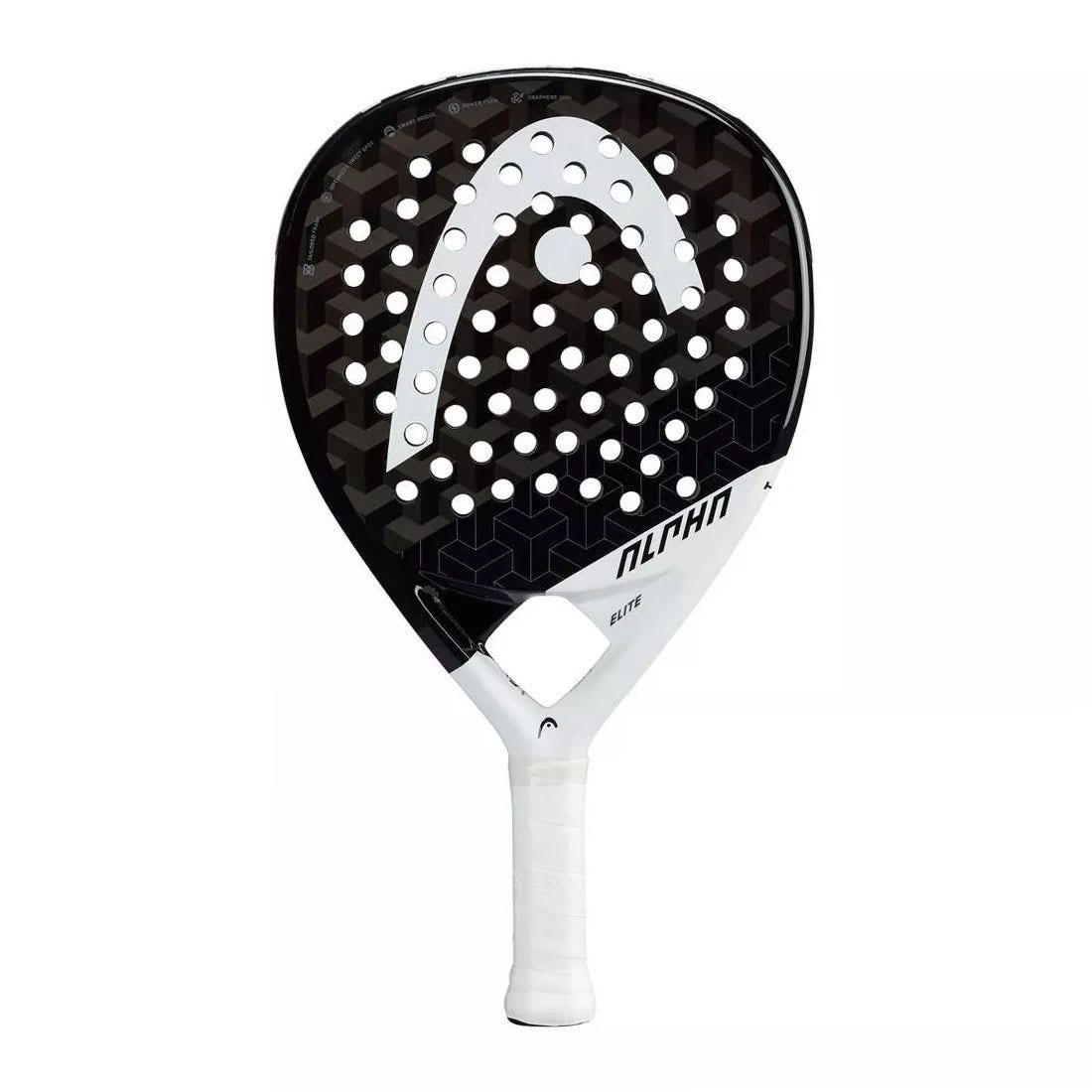 HEAD Padelracket Graphene 360+ Alpha Elite - zwart/wit