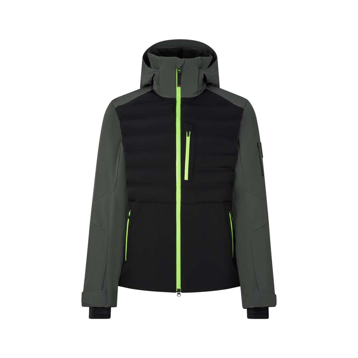 Fire + Ice Ivo 4-Way Stretch Ski Jacket Black - Wintersportjas Voor Heren - Zwart - 56