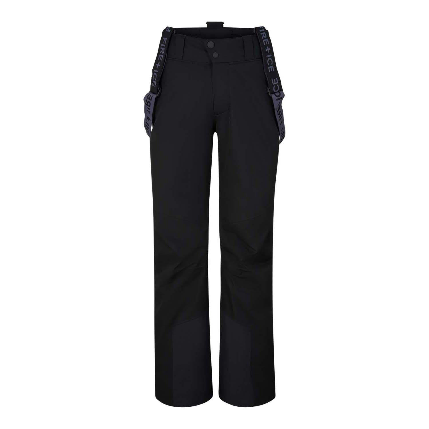 Fire + Ice Scott3-T Ski Pants Black - Wintersportbroek Voor Heren - Zwart - 50