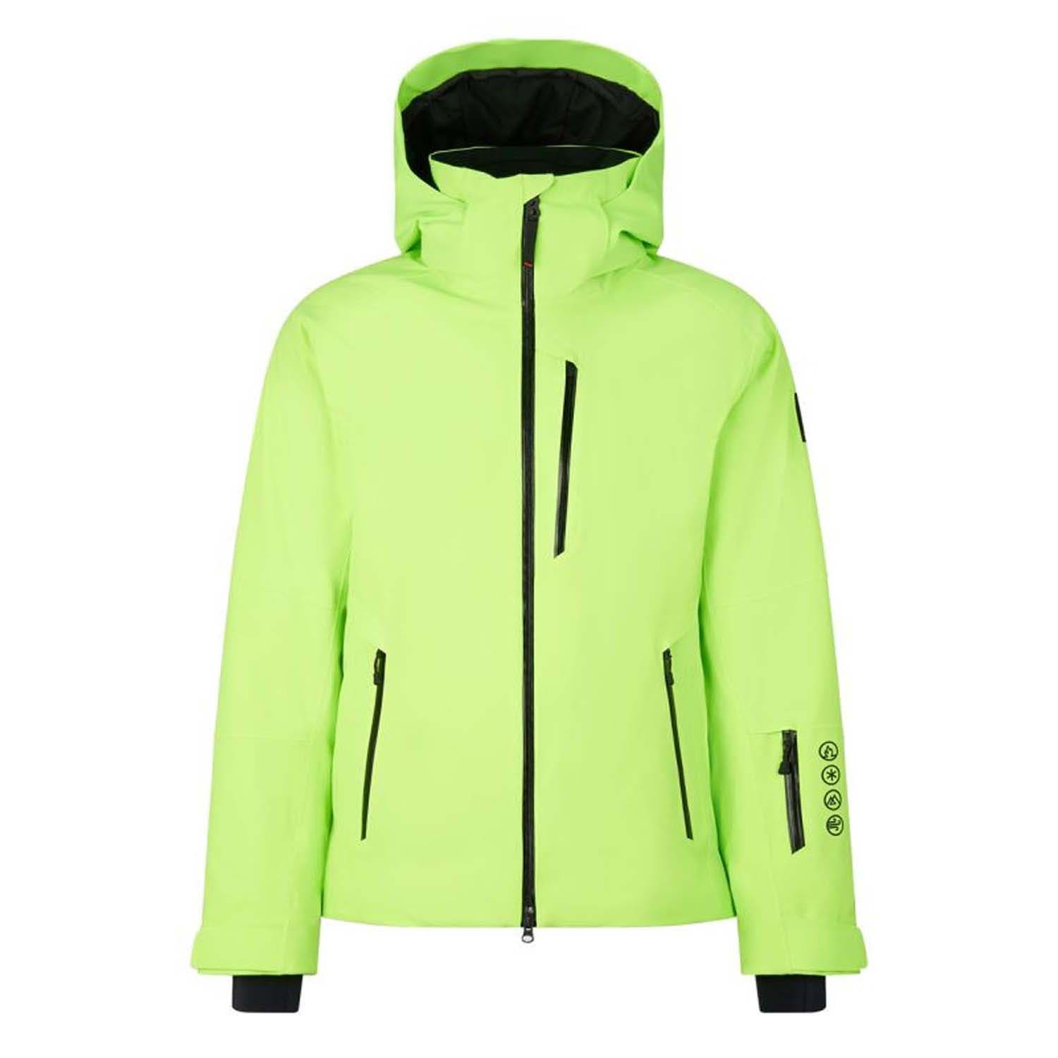 Fire + Ice Eason3-T Ski Jacket - Wintersportjas Voor Heren - Waterproof - Lime - 54