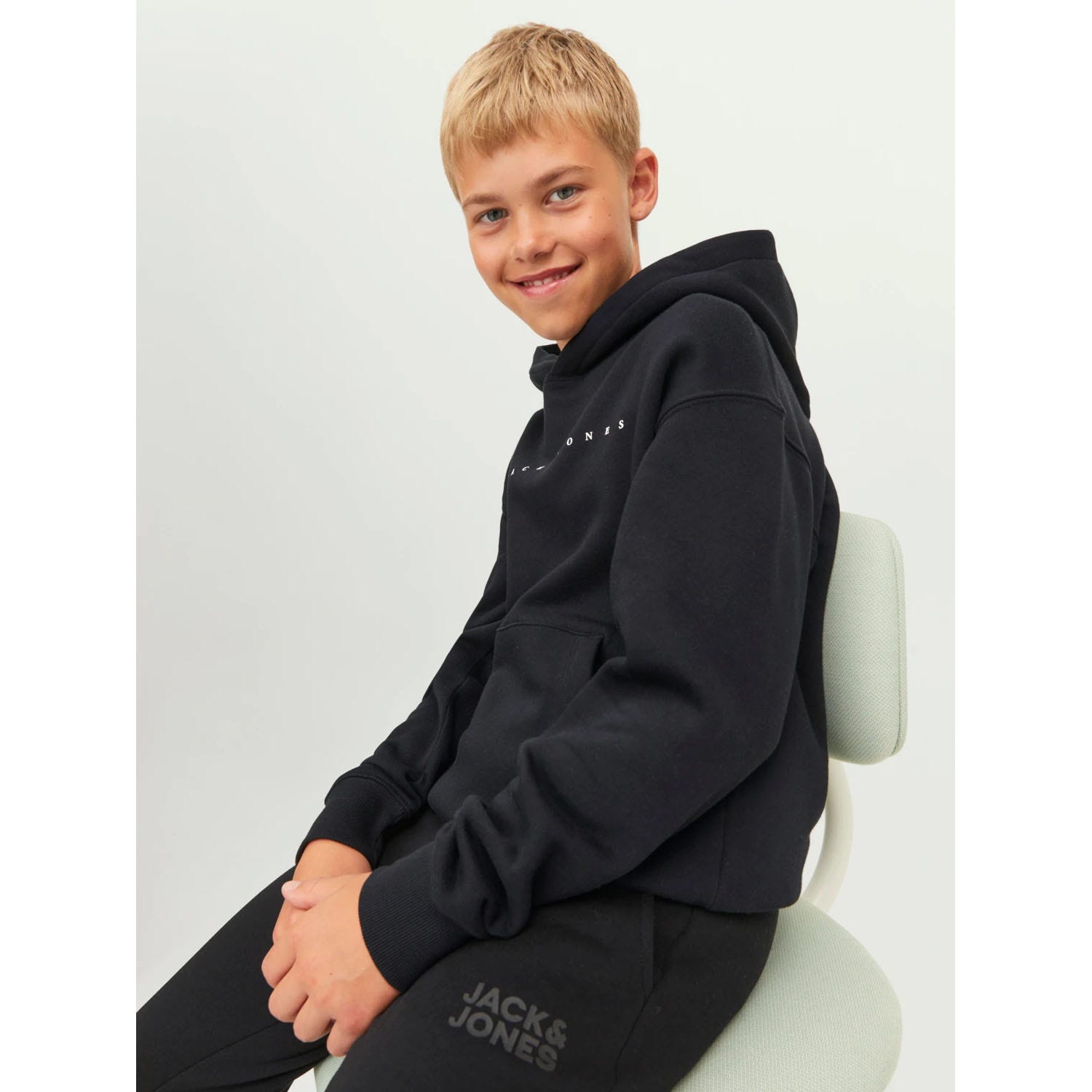 Jack&Jones Kids Tekst Hoodie Voor Jongens