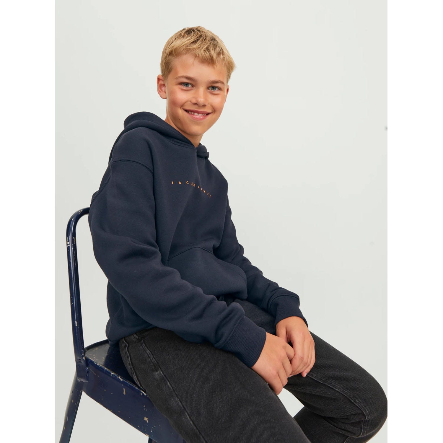 Jack&Jones Kids Tekst Hoodie Voor Jongens