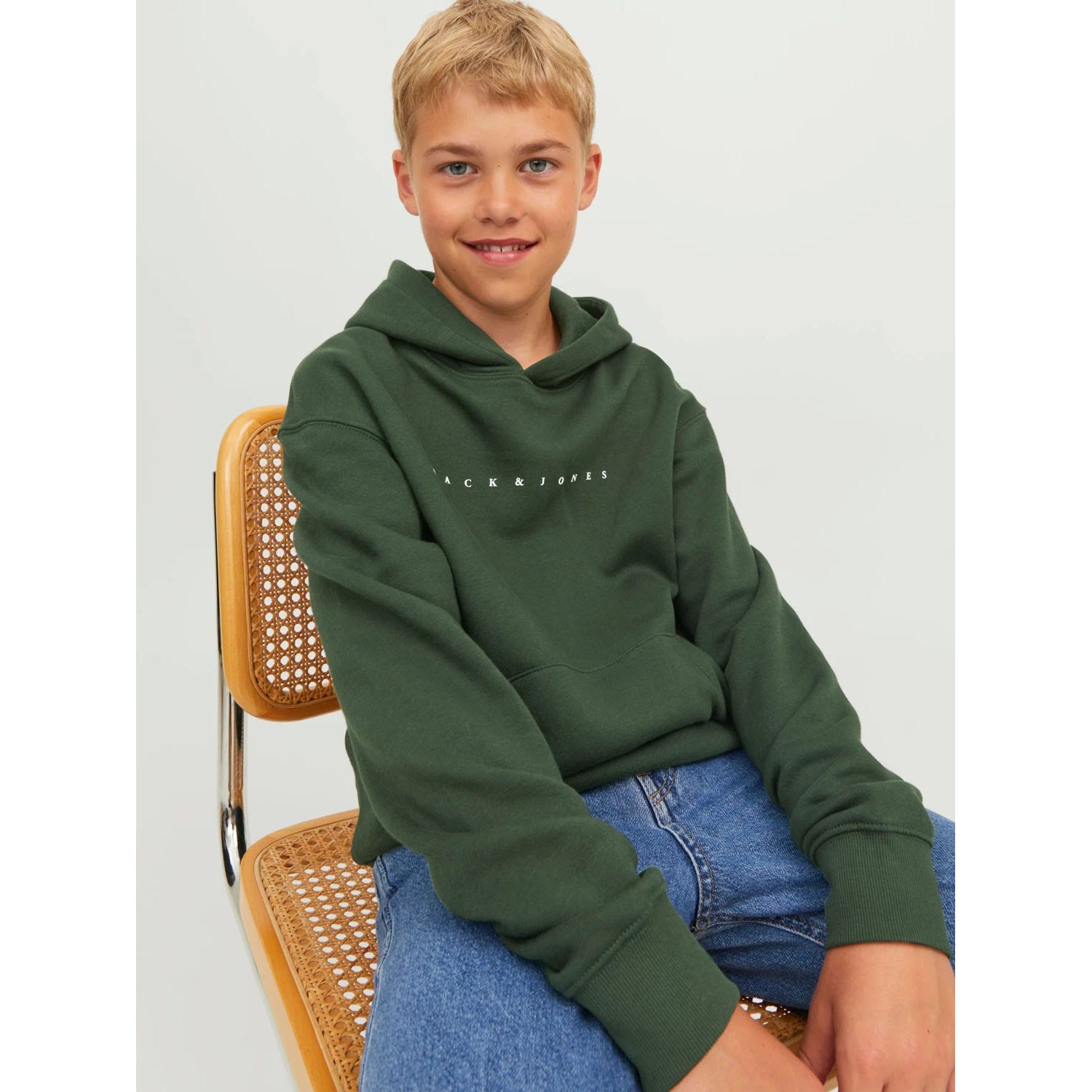 Jack&Jones Kids Tekst Hoodie Voor Jongens
