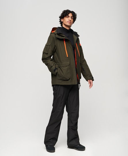 Superdry Ski Ultimate Rescue Jacket Heren Jas - Surplus Goods Olive - Maat Xl