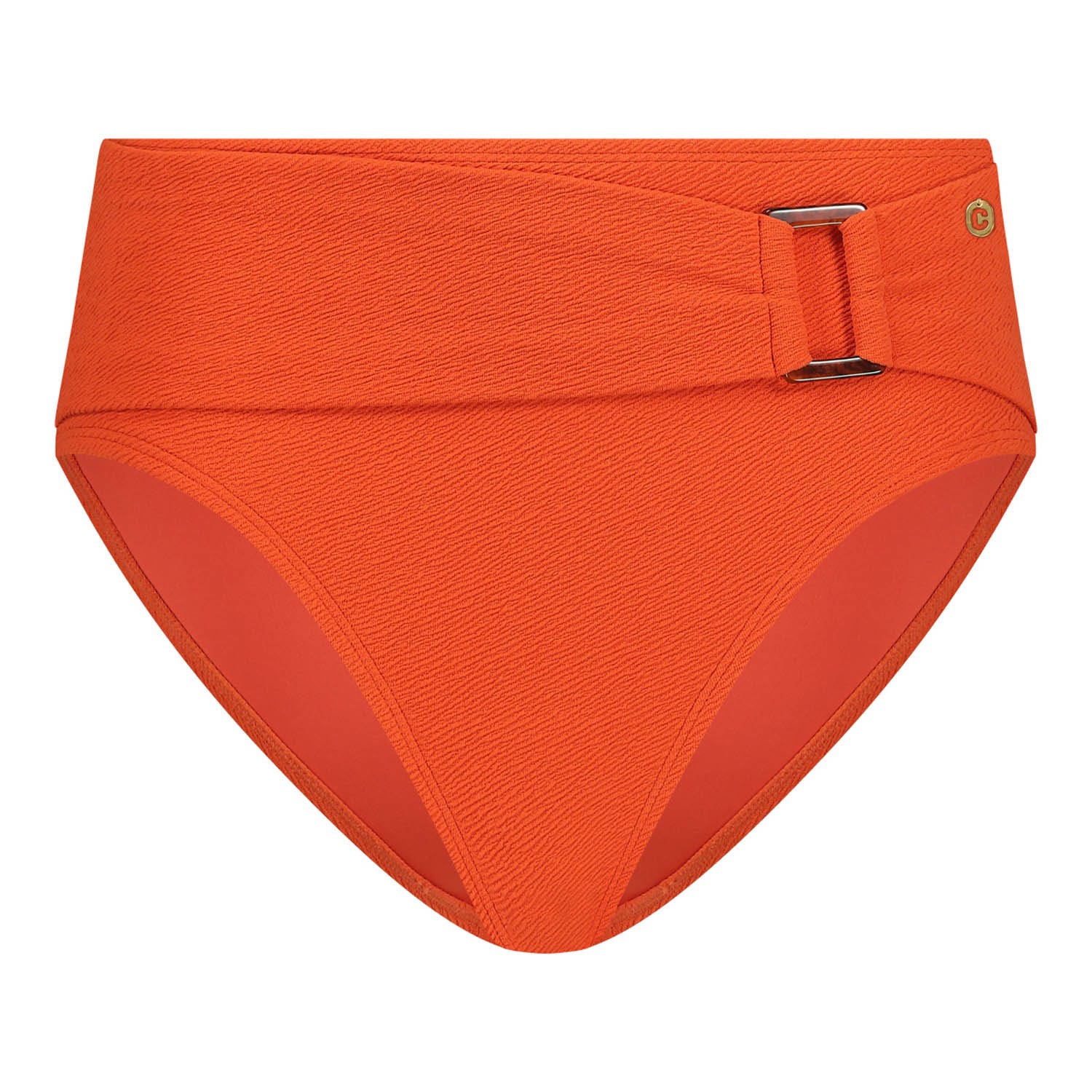 Ten Cate Beach TC WOW high waist bikinibroekje met textuur rood