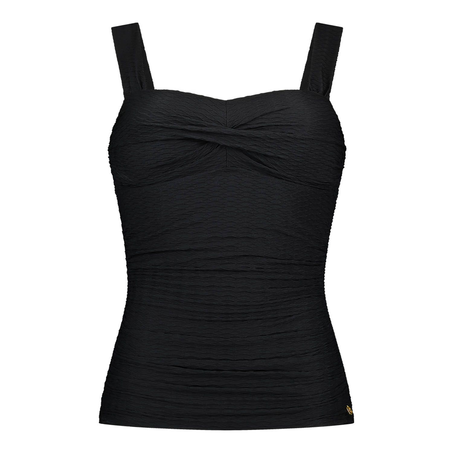 Ten Cate - Tankini Top Black Snake - maat 46 - Zwart