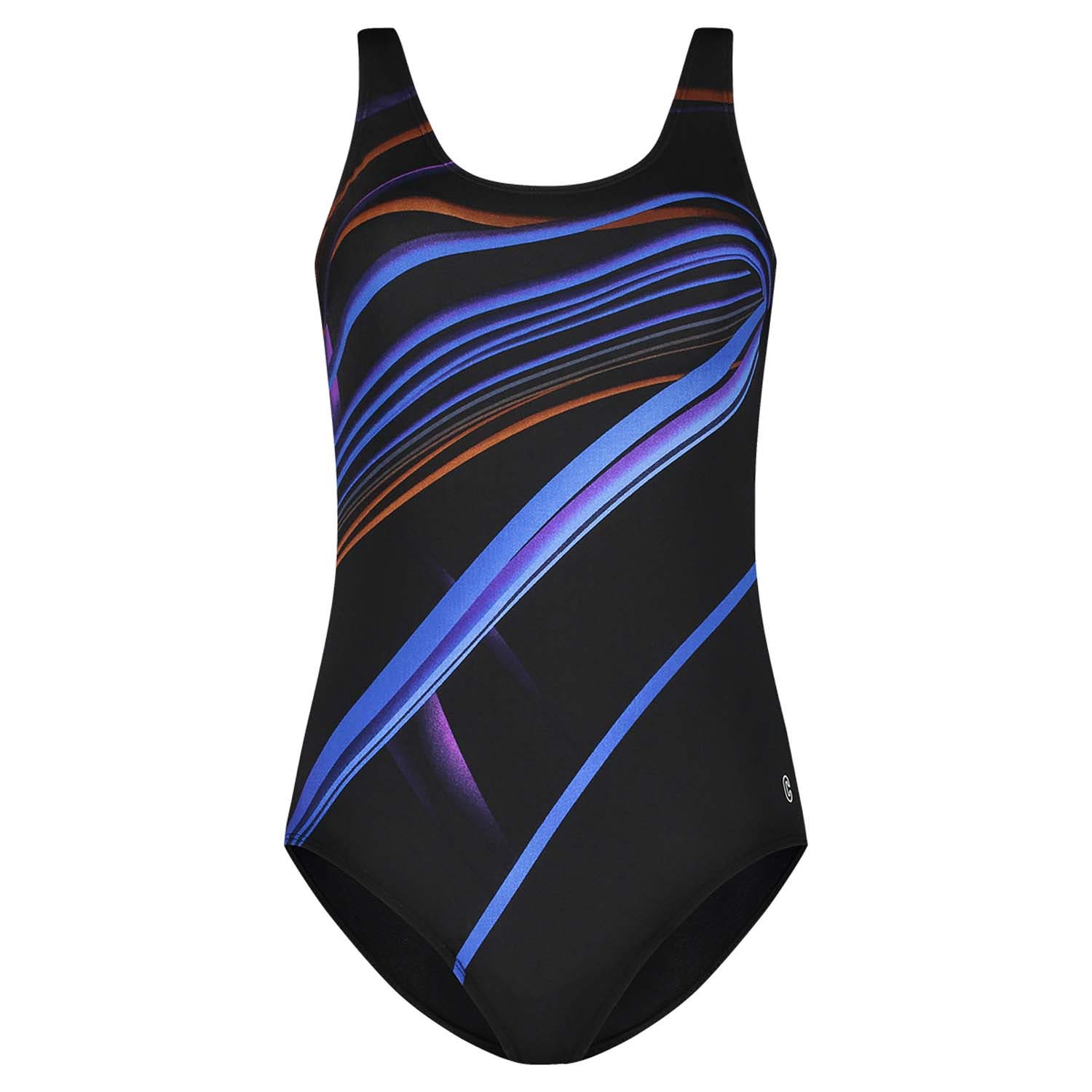 Ten Cate Swim Tweka badpak donkerblauw blauw