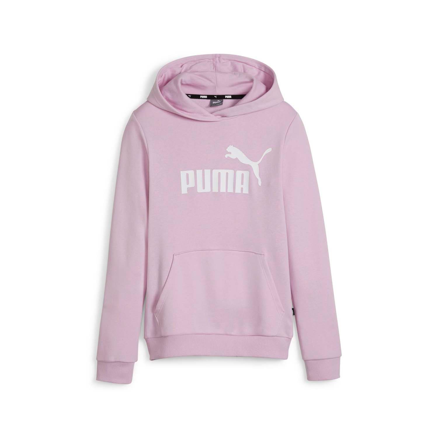 Puma hoodie lila Trui Paars Jongens Meisjes Katoen Capuchon Printopdruk 164