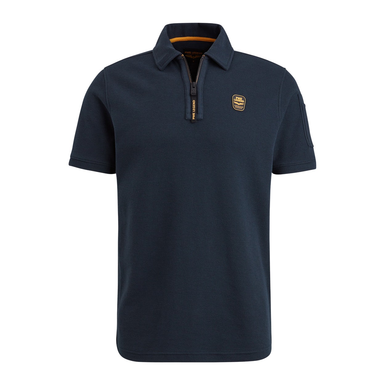 Polo met ritssluiting