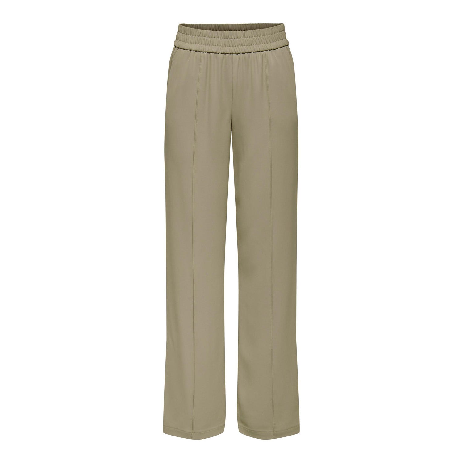 Only Wijde Pin Pant in Lucy-Laura Stijl Green Dames