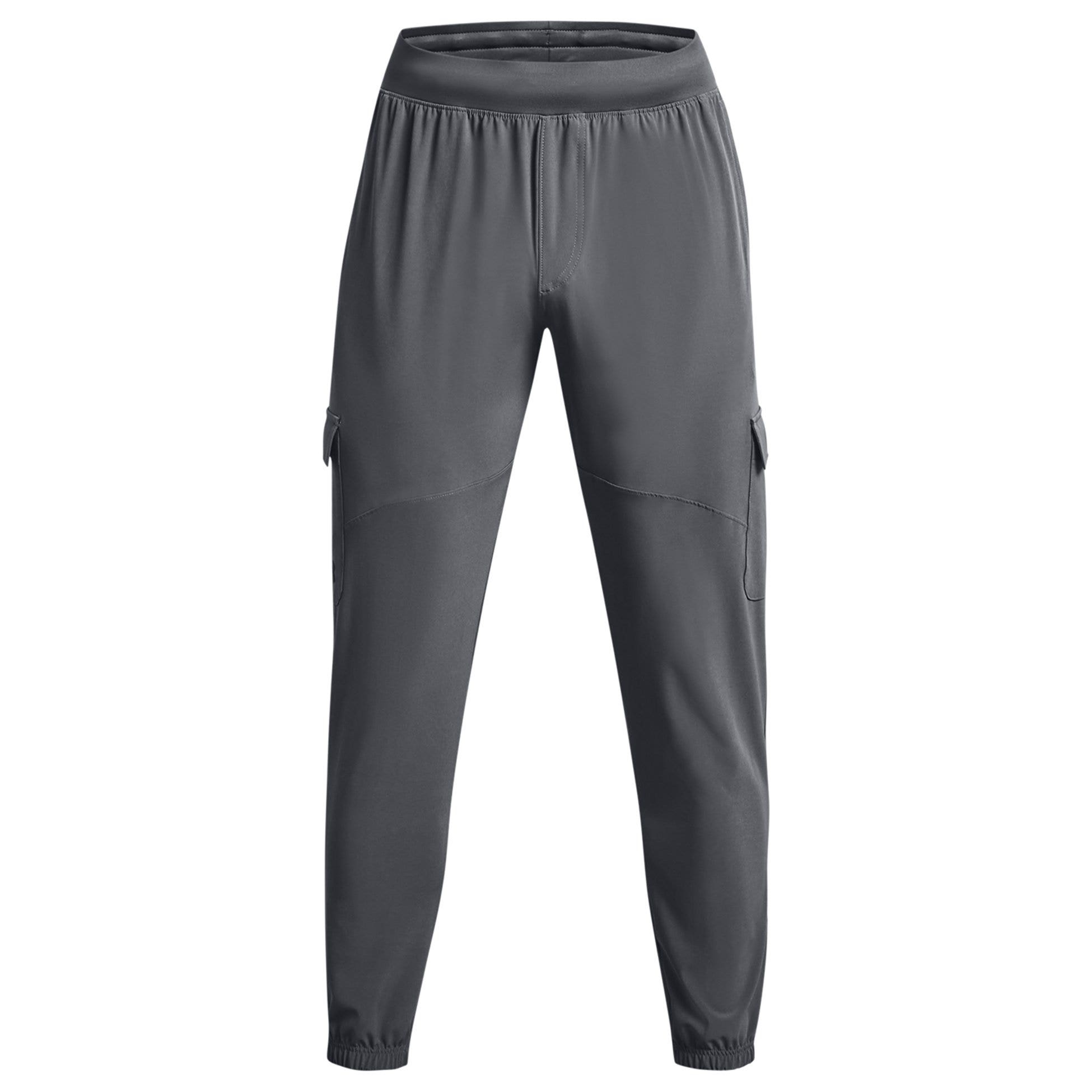 Ua Stretch Woven Cargo Pants-Gry Size : SM