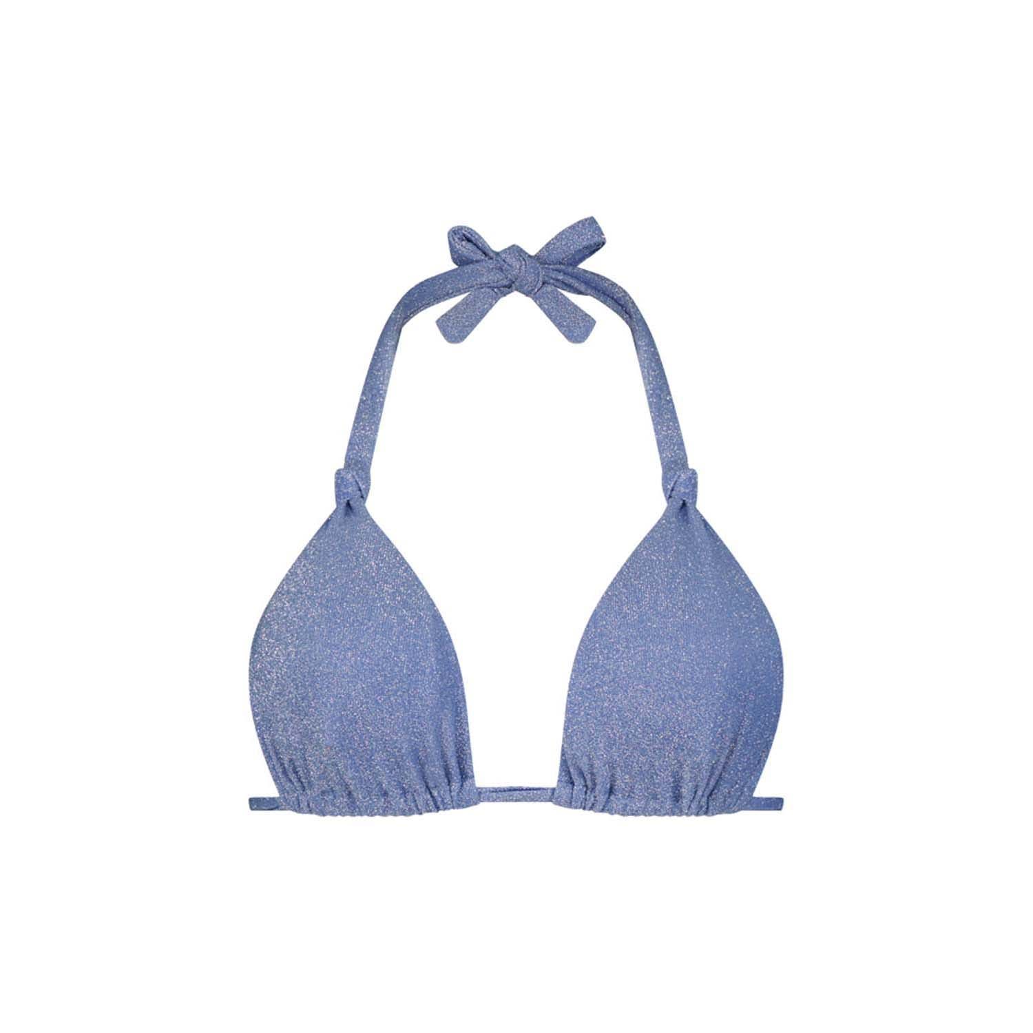 Beachlife Lavender Glitter triangel bikinitop