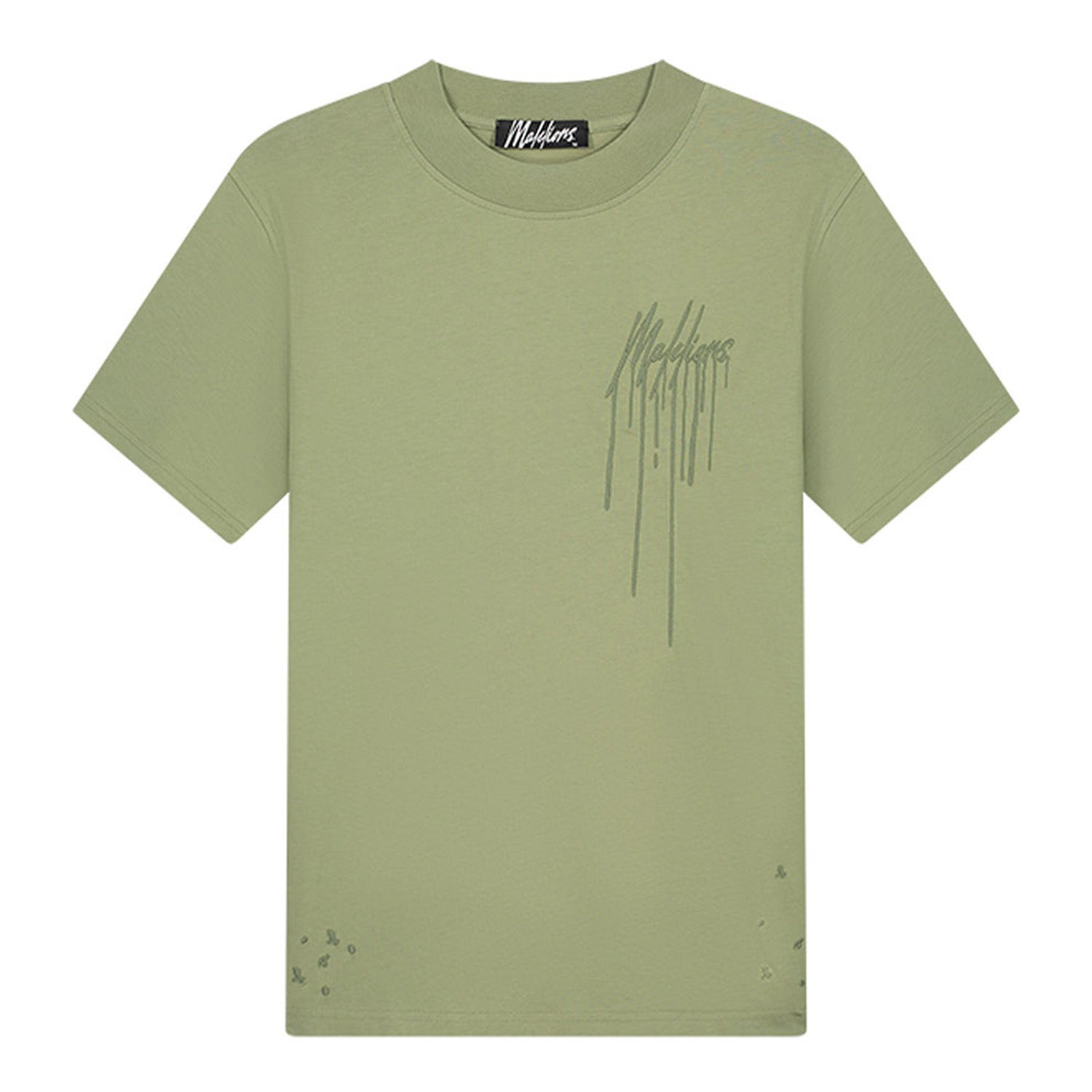 Malelions Painter t-shirts groen Herenlions Green Heren