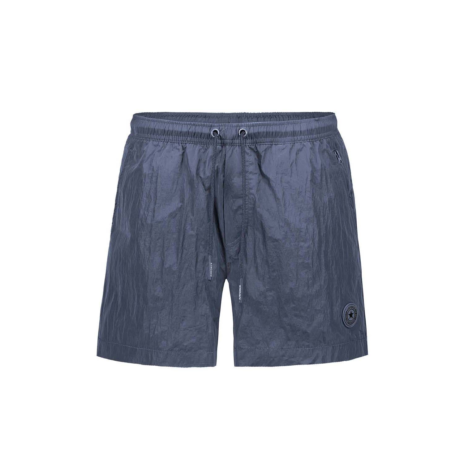 Airforce Waxed Crincle Swimshort