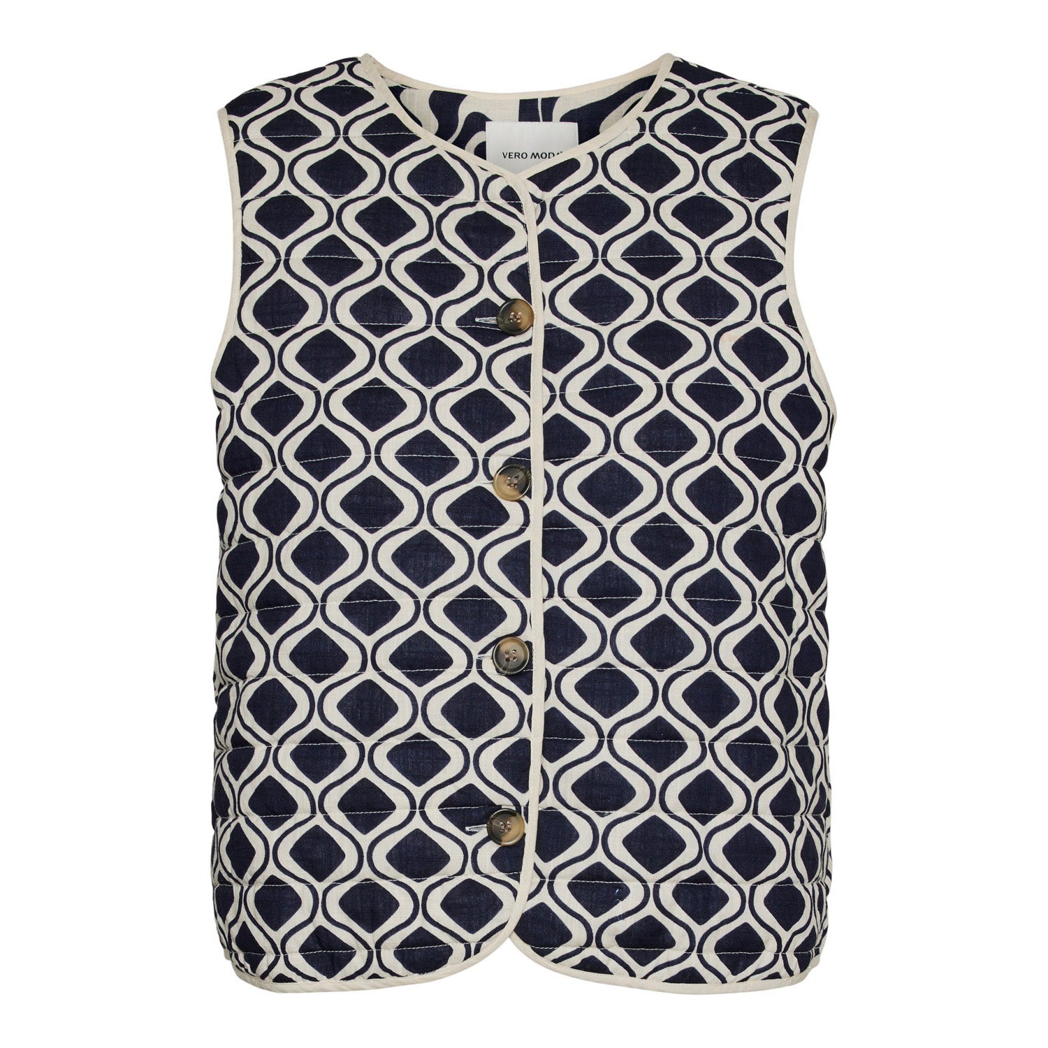 Vero moda Kate Kirsa Waistcoat 2-way