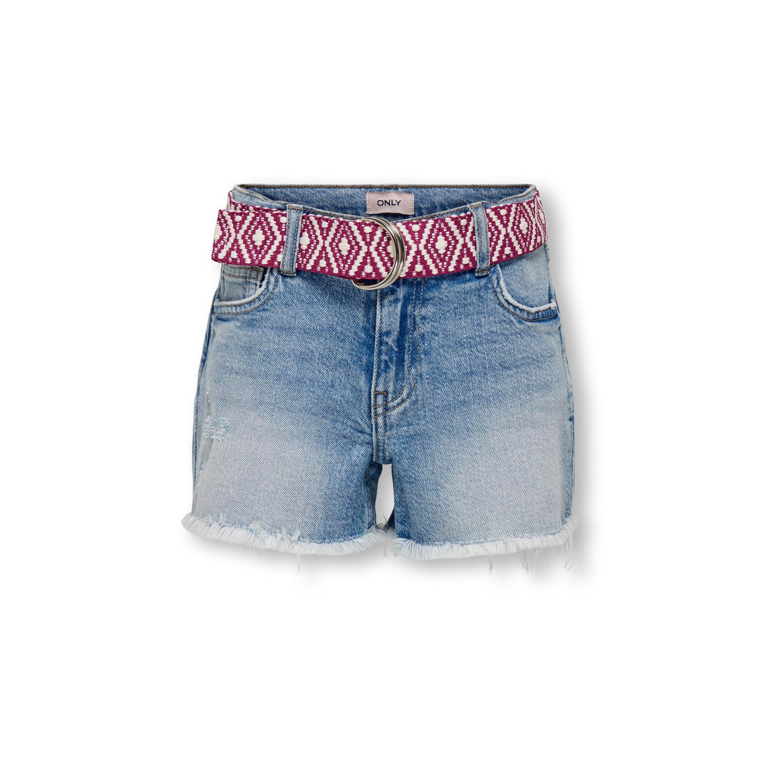 Only KIDS GIRL denim short KOGROBYN light blue denim Korte broek Blauw 152