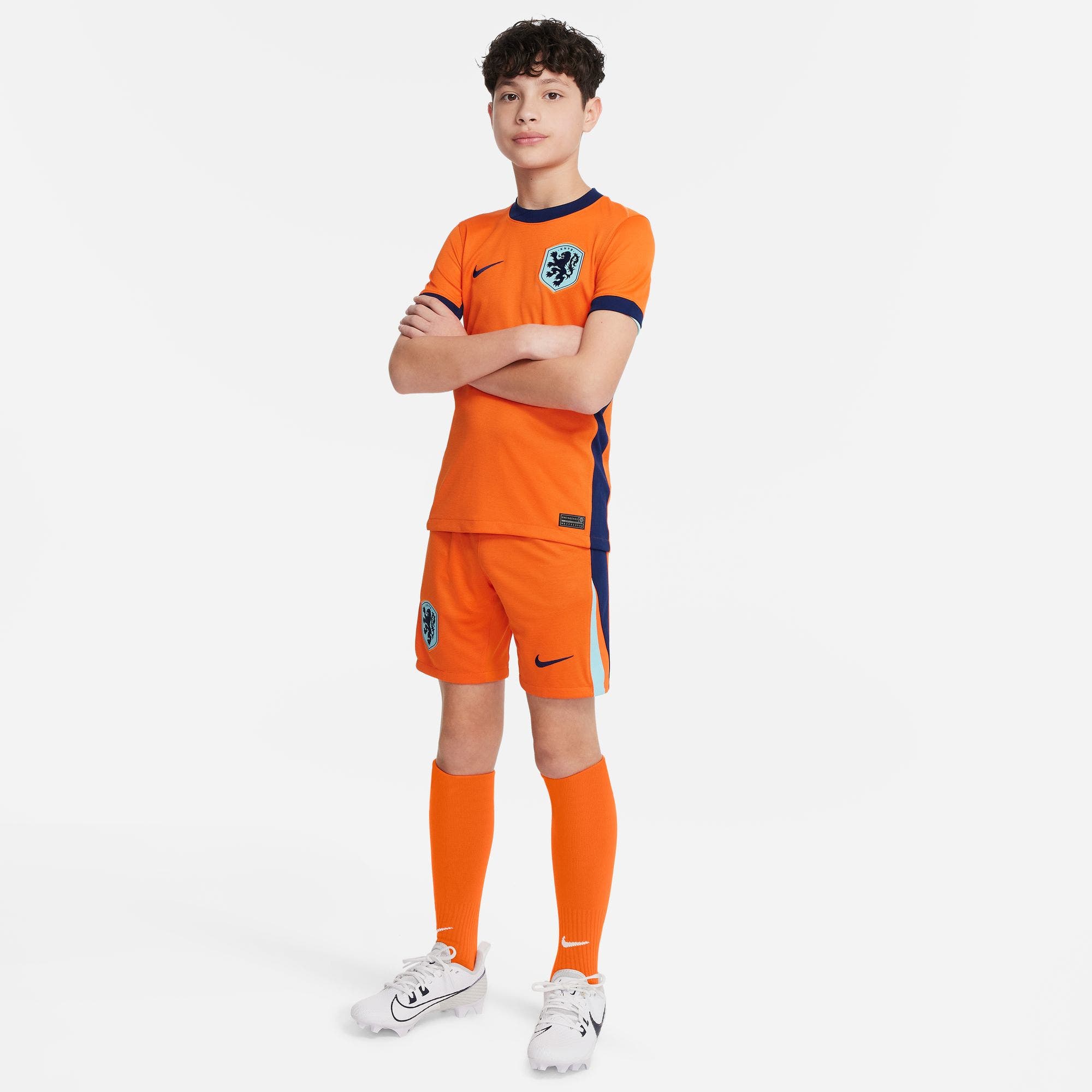 KNVB Nederlands Elftal Thuisbroekje 2024-2025 Kids Oranje