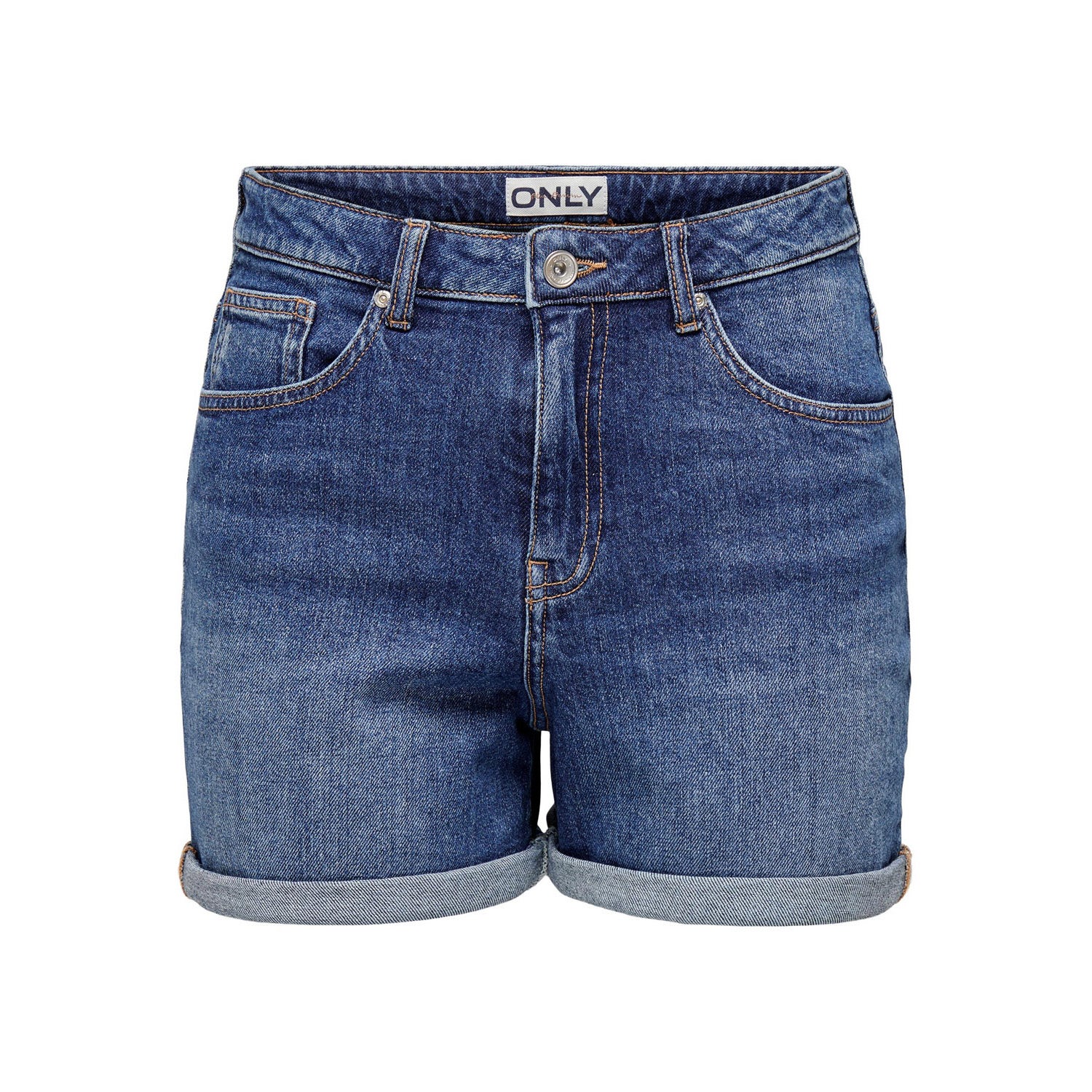 ONLY regular fit short ONLJOSEPHINE medium blue denim