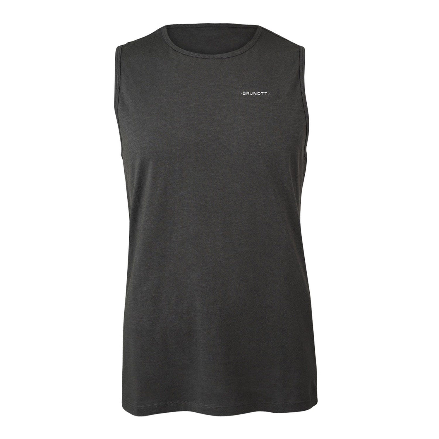 Brunotti Malaku-Slub Heren Singlet - Zwart - L