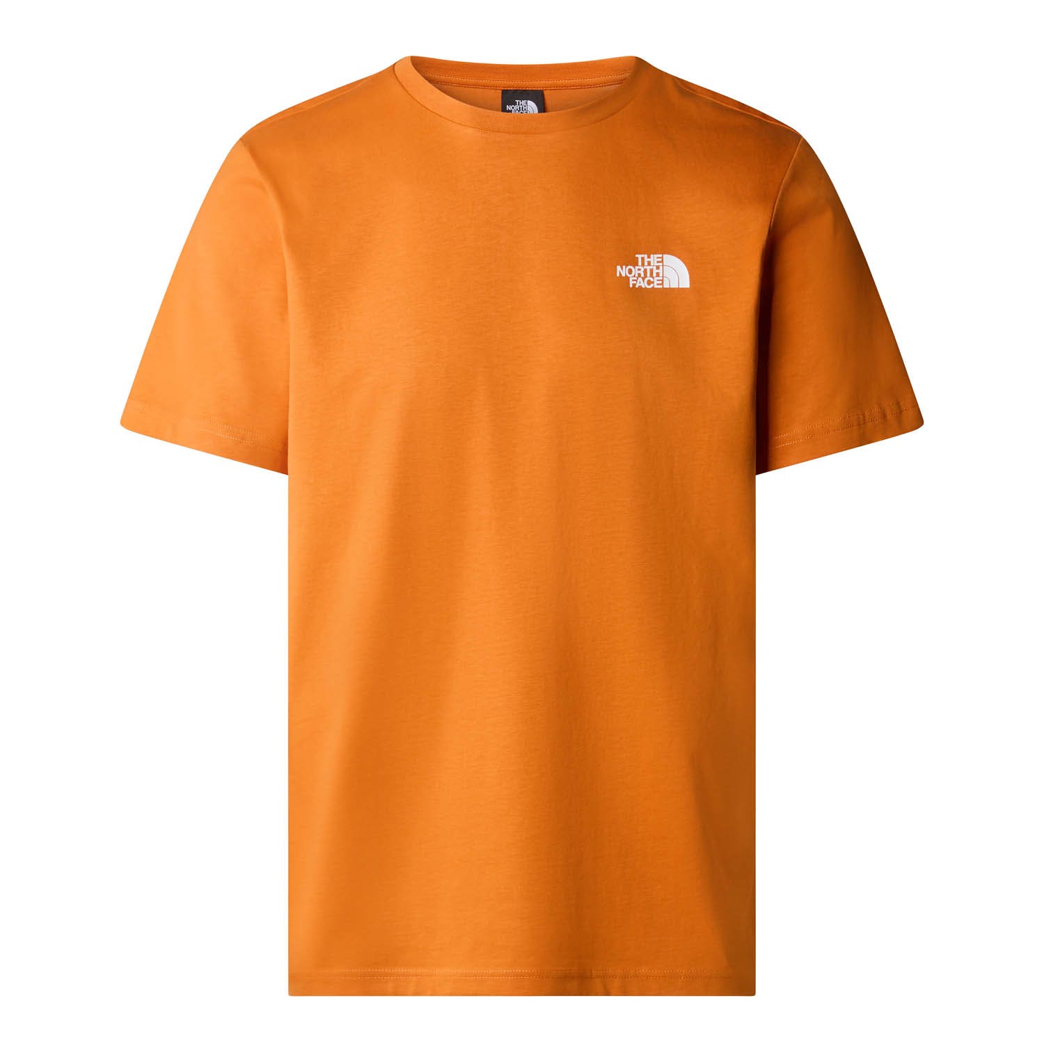 The North Face Redbox Desert Rust T-Shirt Orange Heren