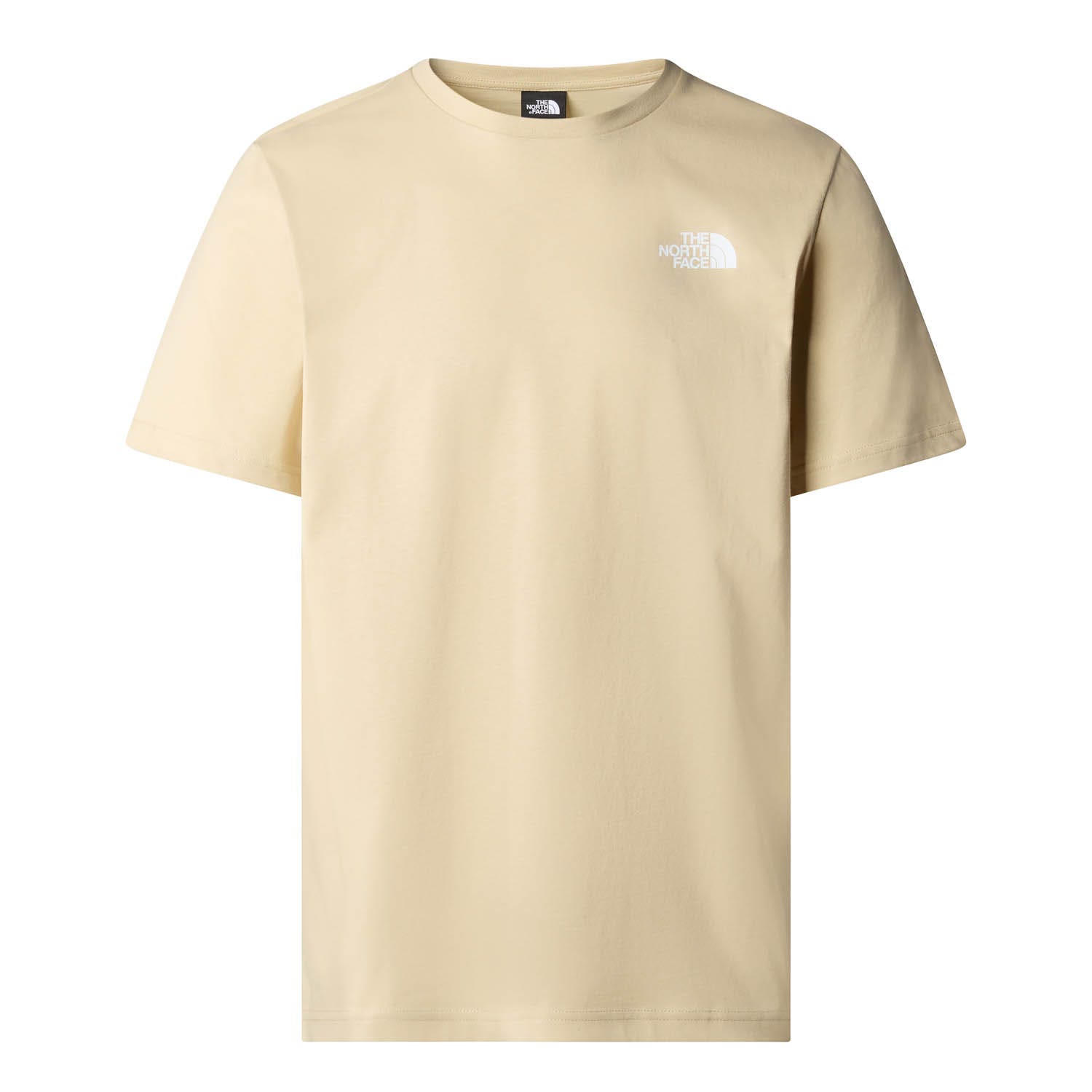 The North Face Redbox Korte Mouw T-shirt Heren Beige Heren