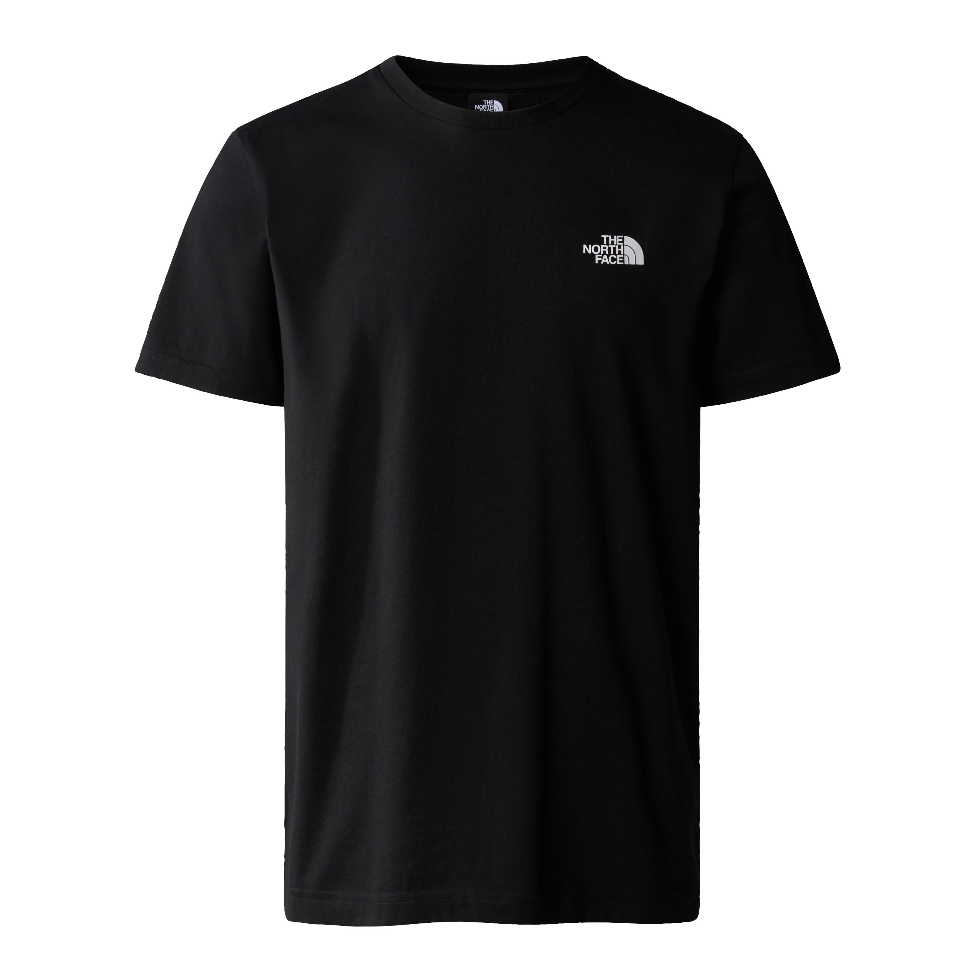 The North Face Eenvoudige Dome Logo Katoenen T-shirt Black Heren