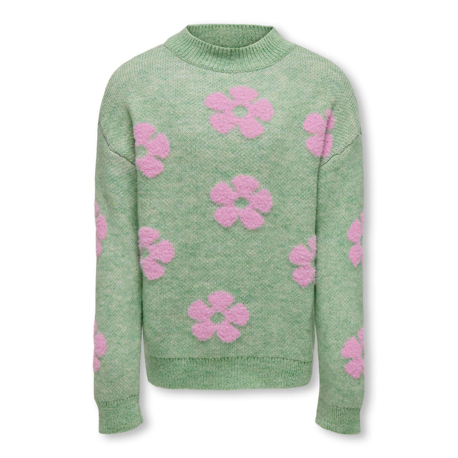 ONLY KIDS GIRL gebreide trui groen