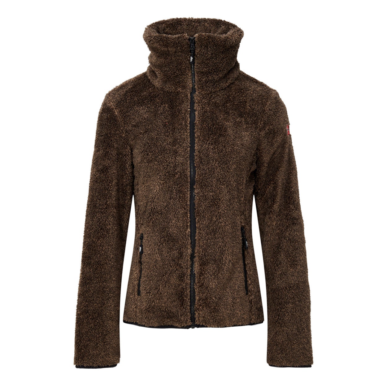 Nordberg Evy Fleece Vest - Dames - Bruin - Maat L