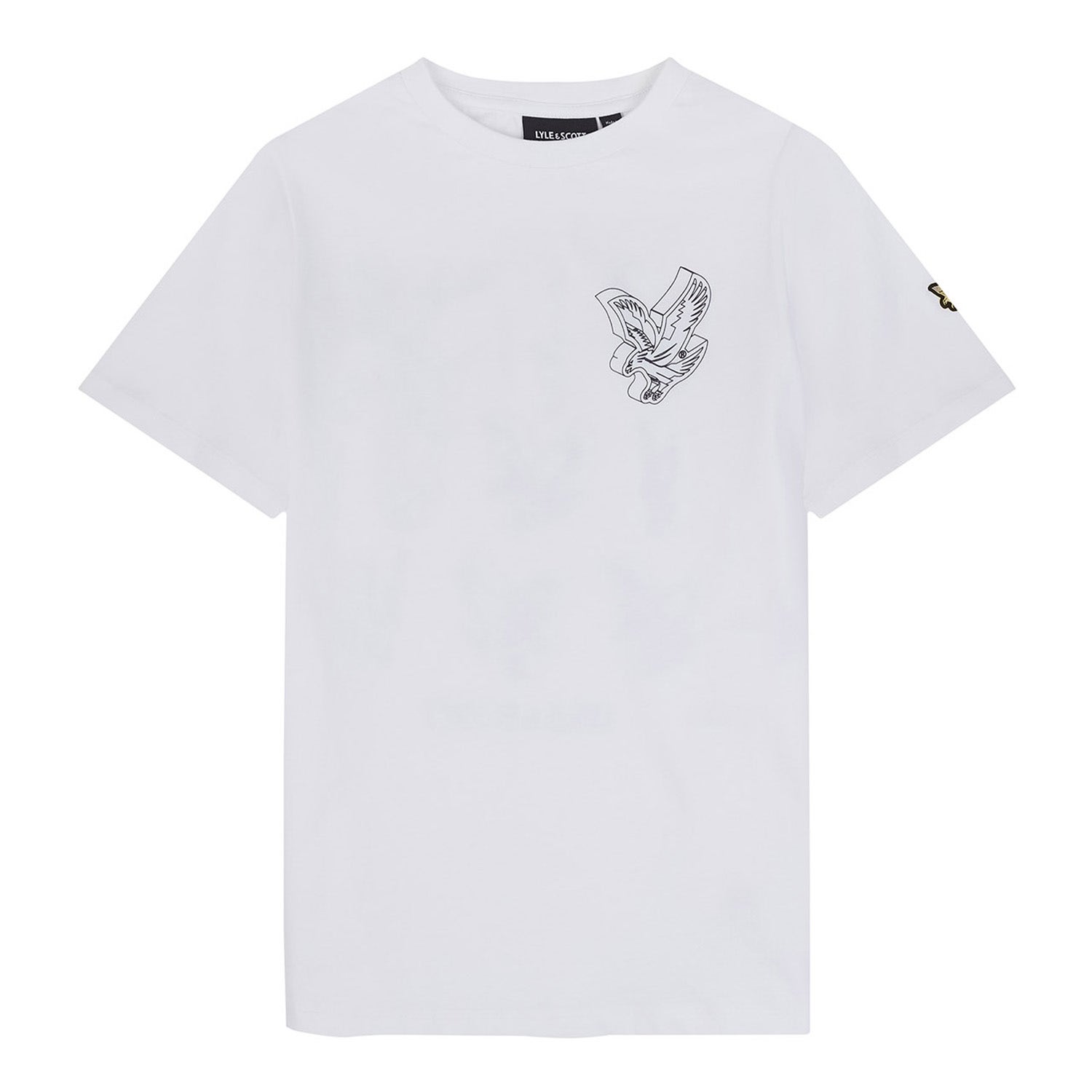 Lyle&scott 3d Eagle Graphic T-shirt Kids