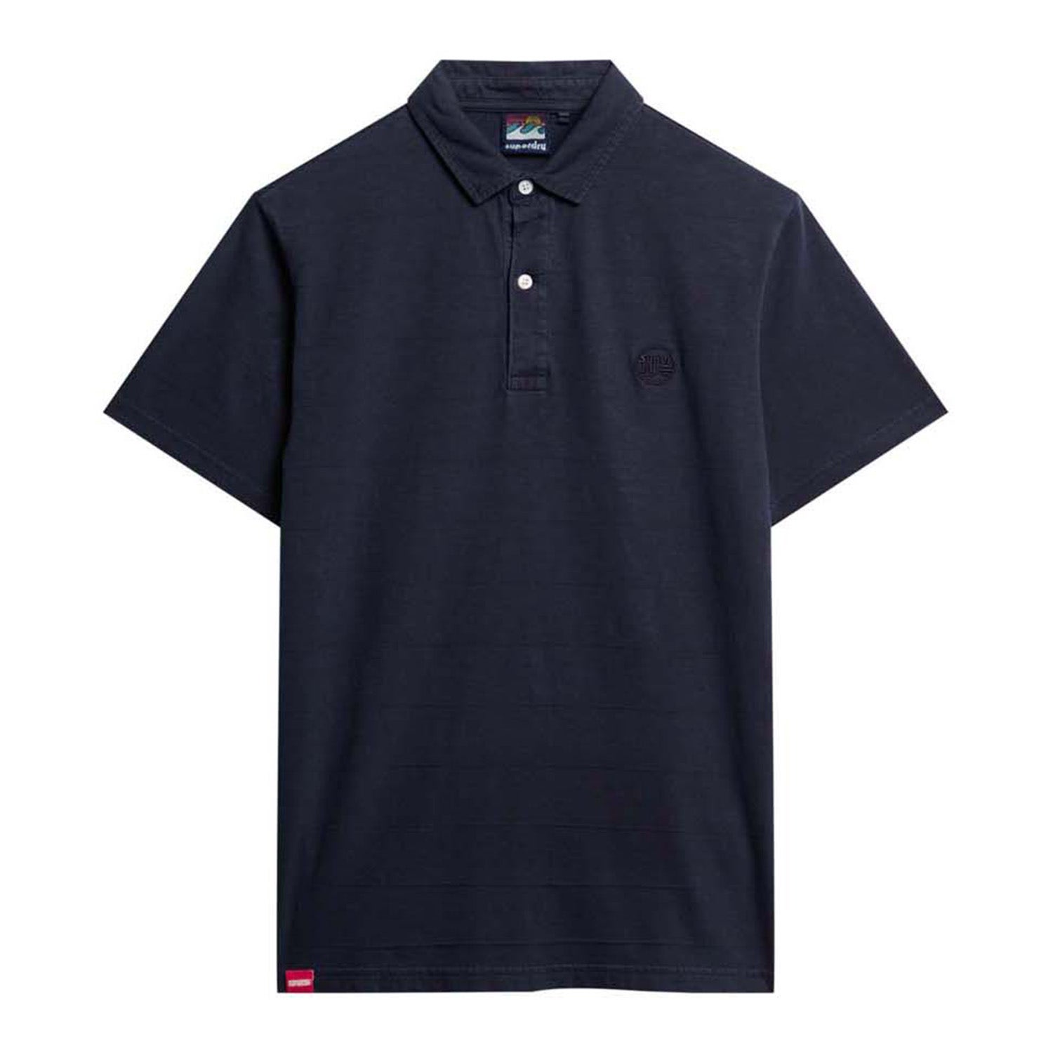 Superdry Donkerblauw poloshirt korte mouw Blue Heren