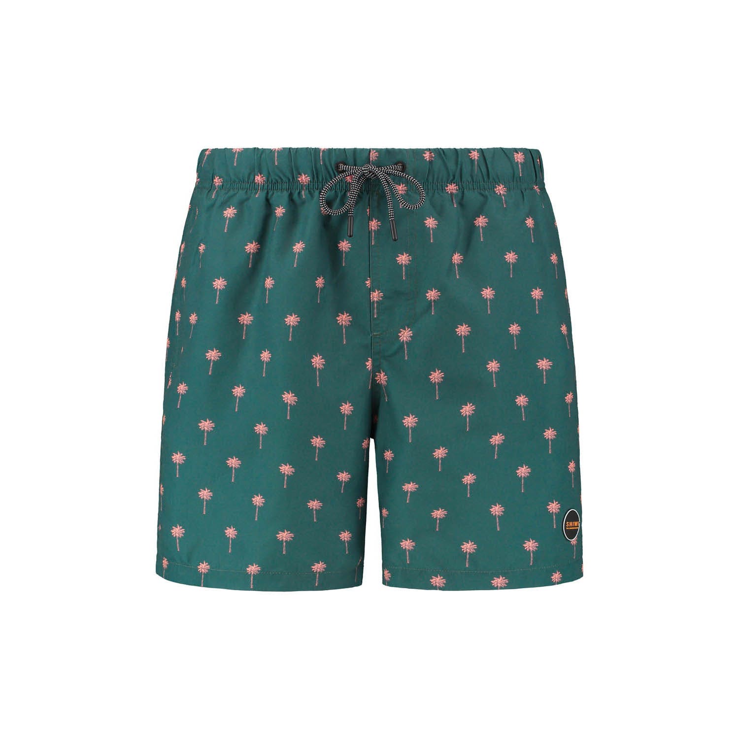 SHIWI Heren Zwembroeken Men Swimshort Palm Groen