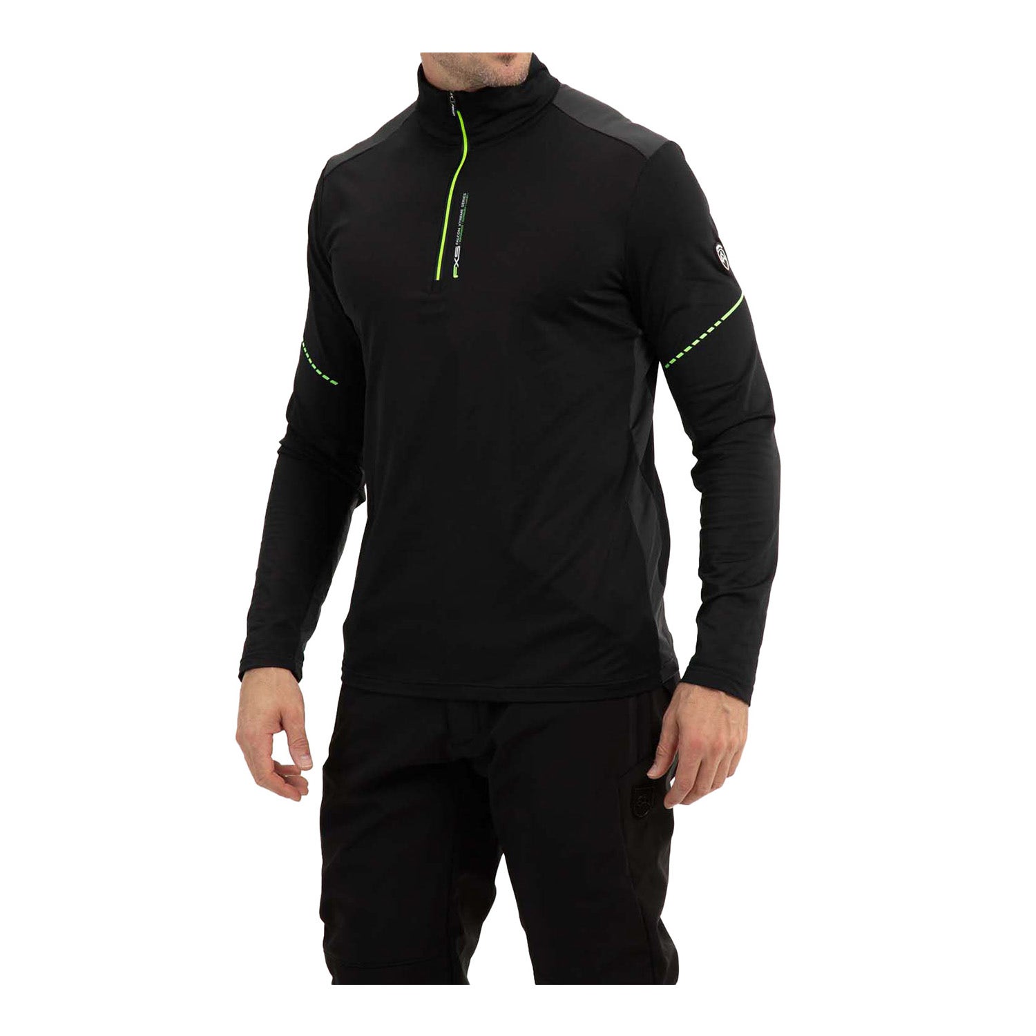 FALCON - davin - Pully+r ski heren - Zwart