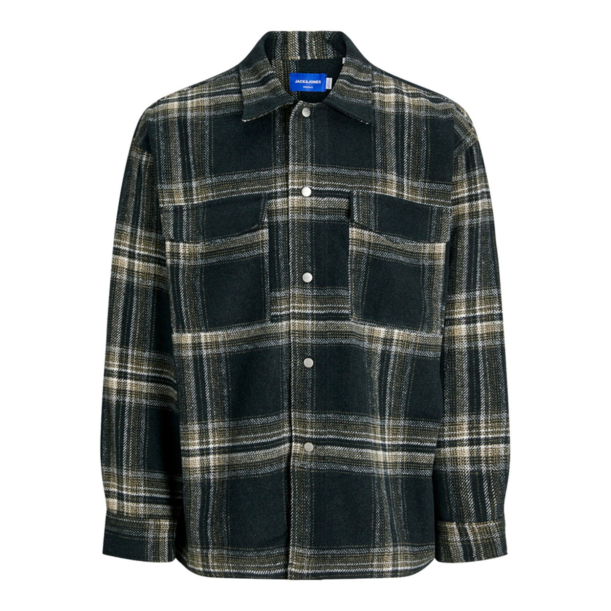 Jack & Jones Overhemd met lange mouwen JORVESTERBRO CHECK OVERSHIRT LS SN