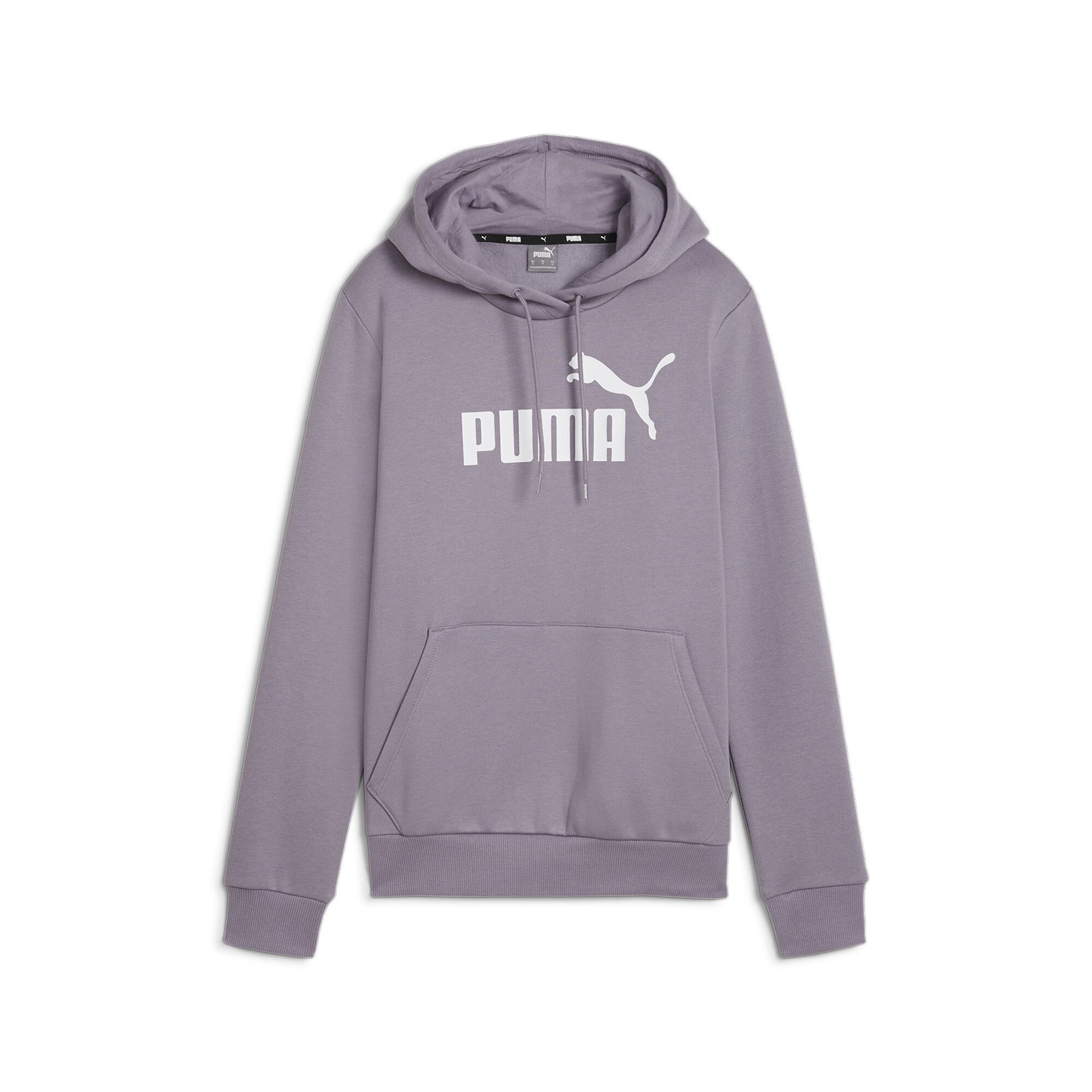 PUMA ESS Logo Hoodie FL (s) Dames Trui - Pale Plum - Maat XL