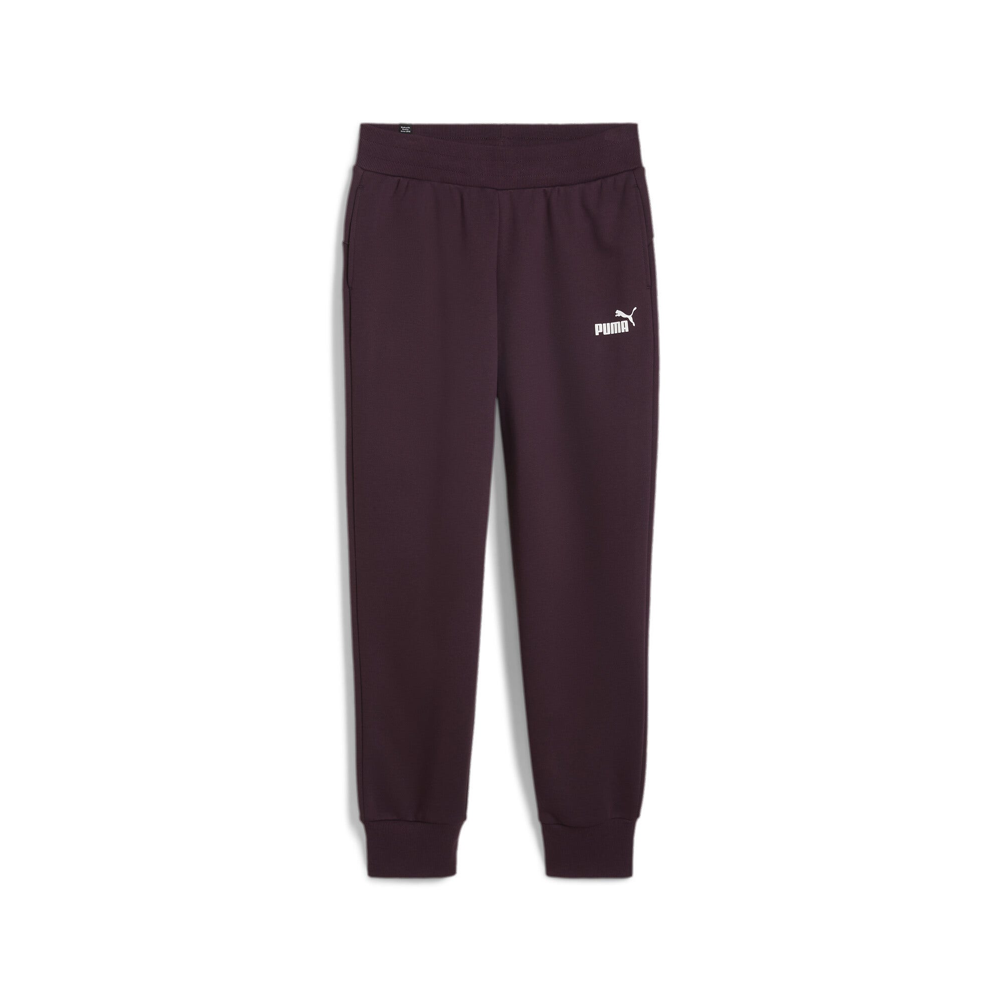 PUMA ESS Sweatpants FL cl (s) Dames Broek - Midnight Plum - Maat M
