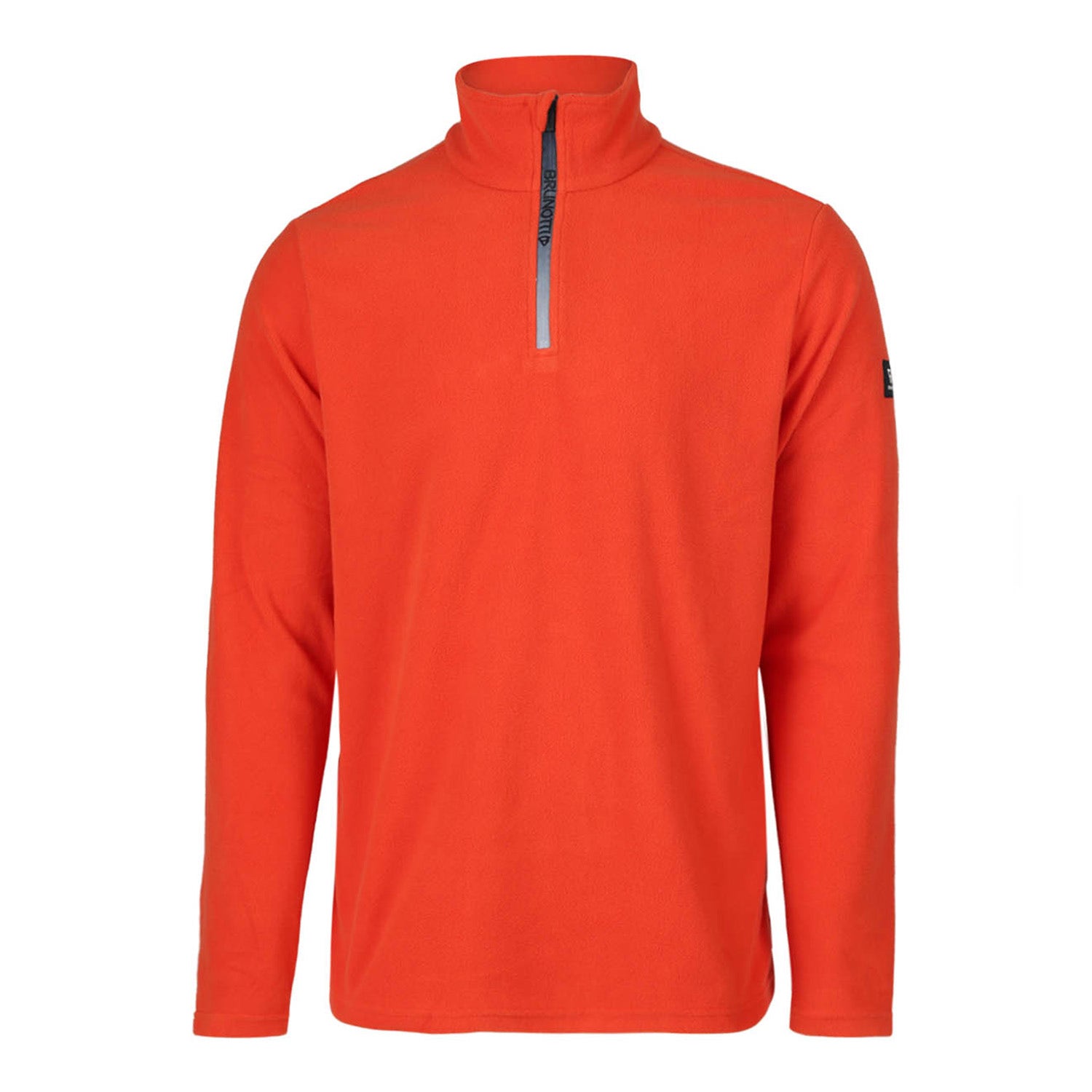 Brunotti Tenno Heren Fleece Pully - Oranje -