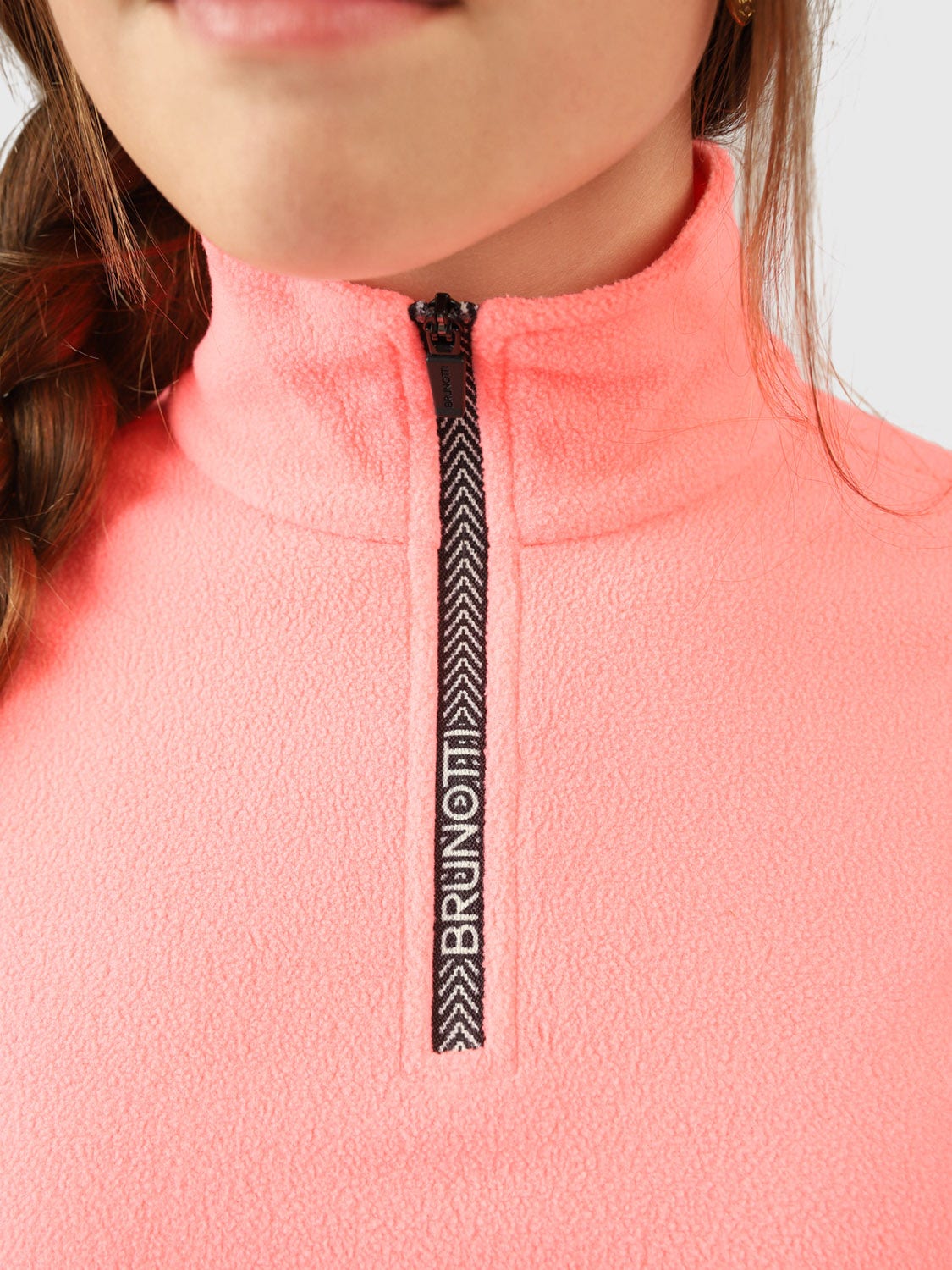 Brunotti Mismy Meisjes Fleece Pully - Roze -