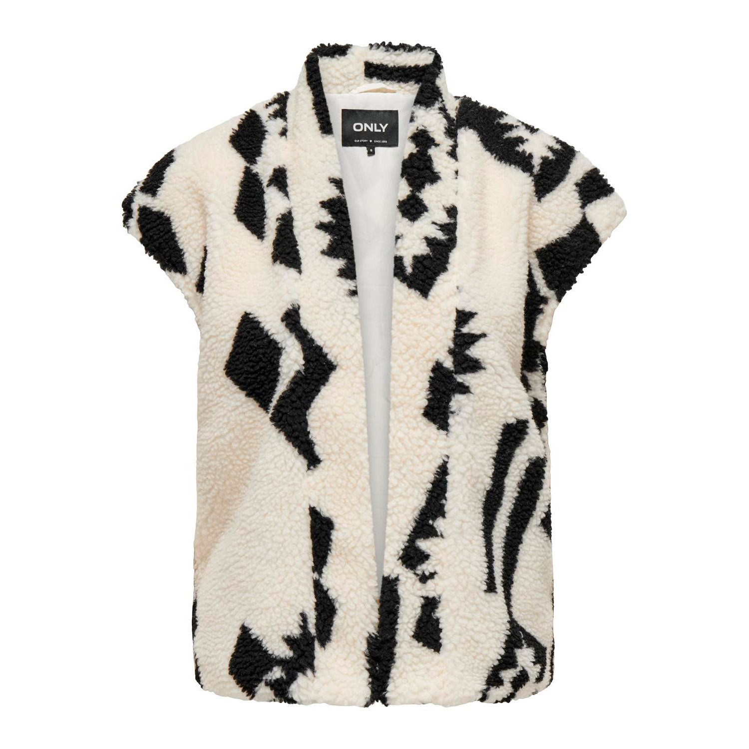 ONLY ONLPOP TEDDY WAISTCOAT OTW Dames Gilet - Maat XL