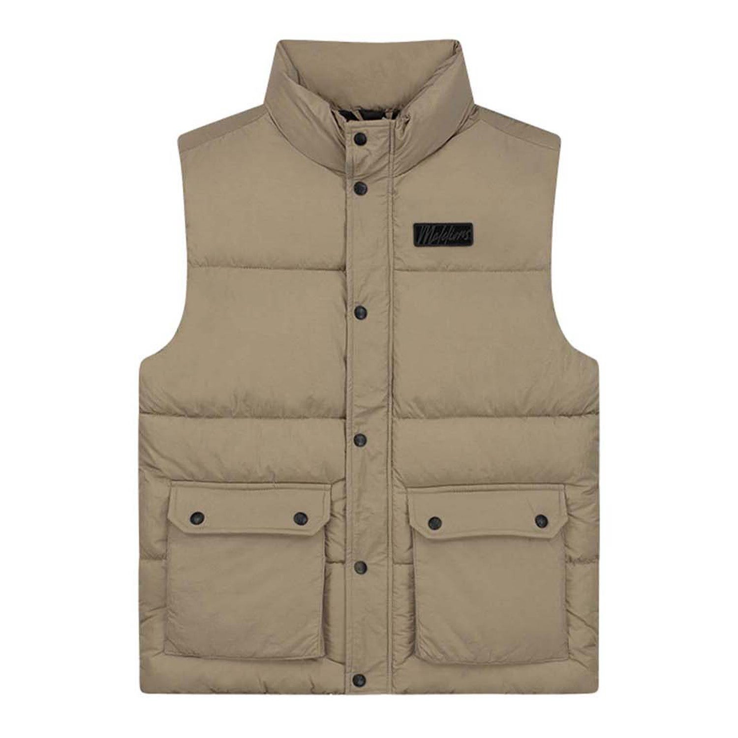 Malelions Crinkle Padded Bodywarmer Heren