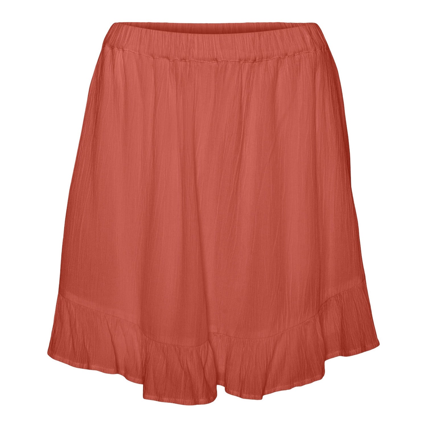 Vero Moda Broek Vmsvella H/w Short Skort Wvn Exp Ga 10317605 Burnt Sienna Dames Maat - S