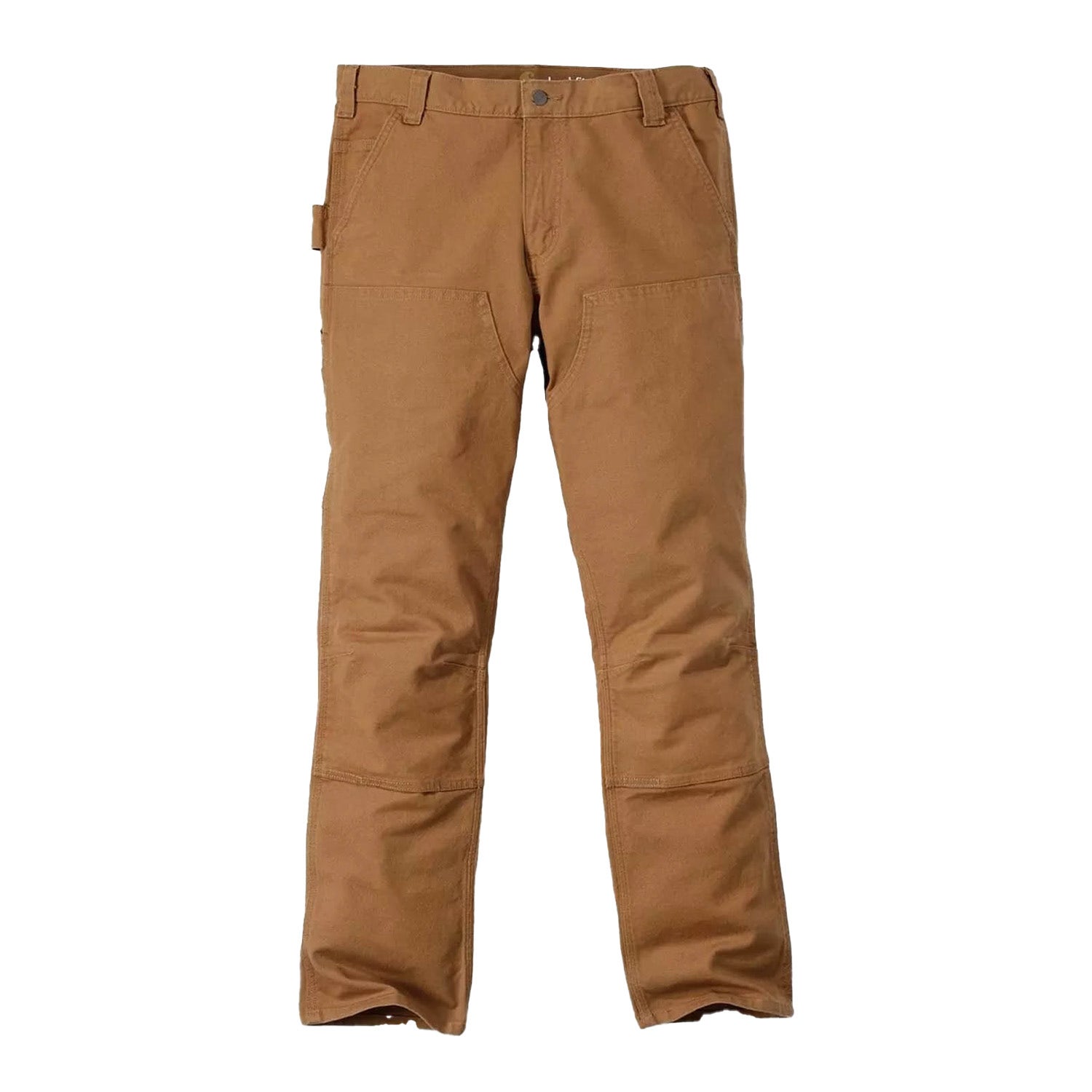 Carhartt - Stretch Duck Double Front - Vrijetijdsbroek maat 34 - Length: 34, bruin