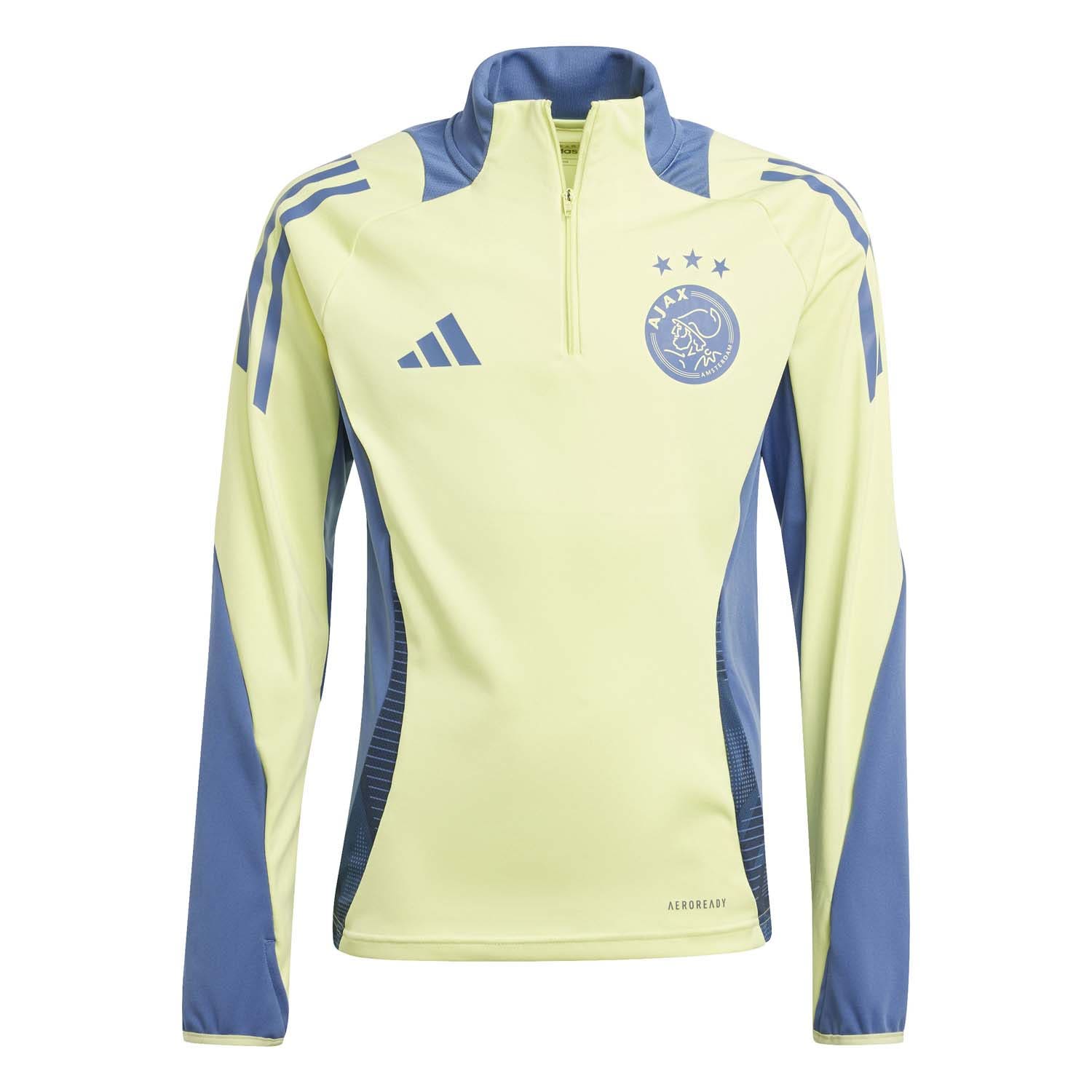 Adidas Perfor ce Junior Ajax Amsterdam voetbalshirt training Sport t-shirt Geel Polyester Opstaande kraag 152