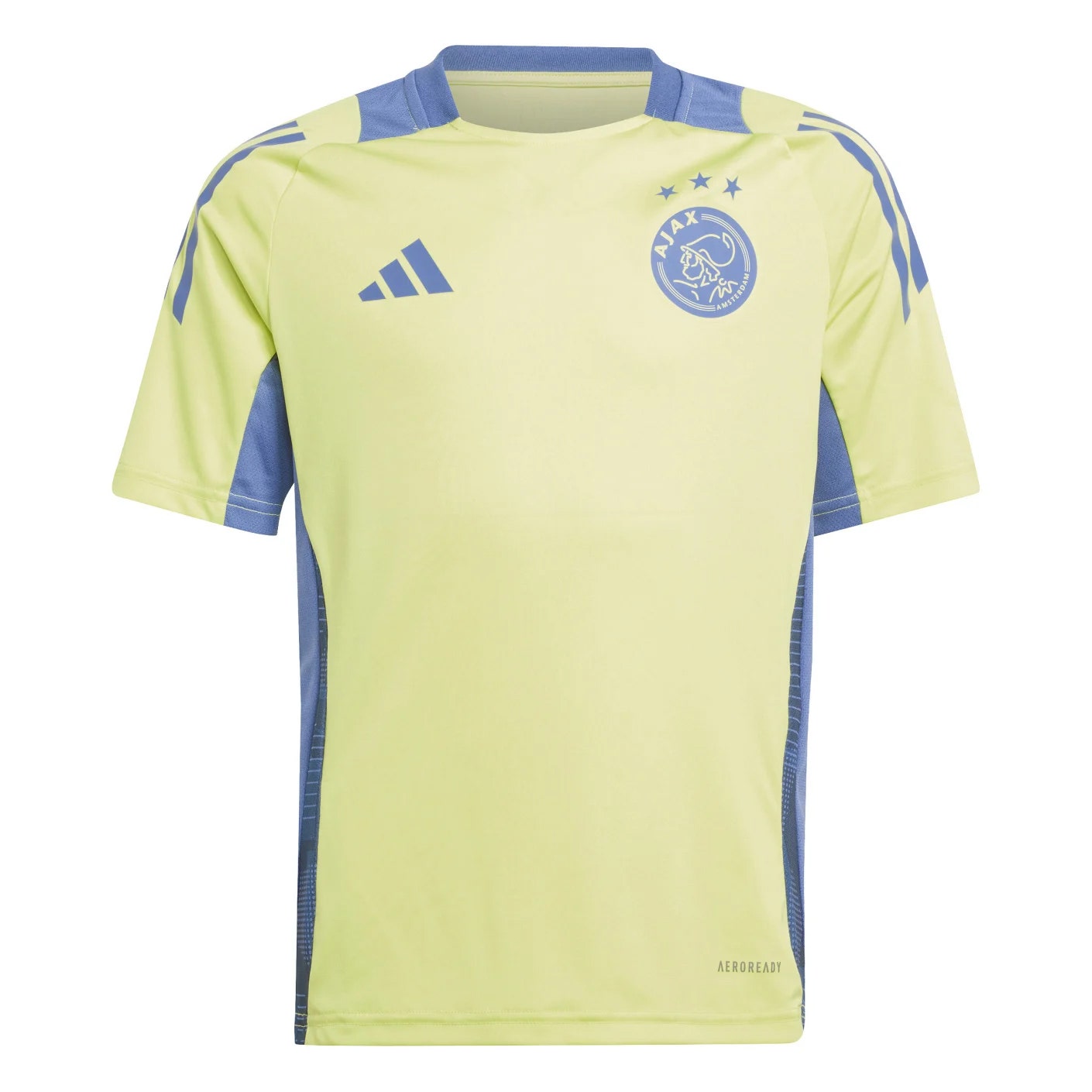 Adidas Perfor ce Junior Ajax Amsterdam voetbalshirt training Sport t-shirt Geel Polyester V-hals 152