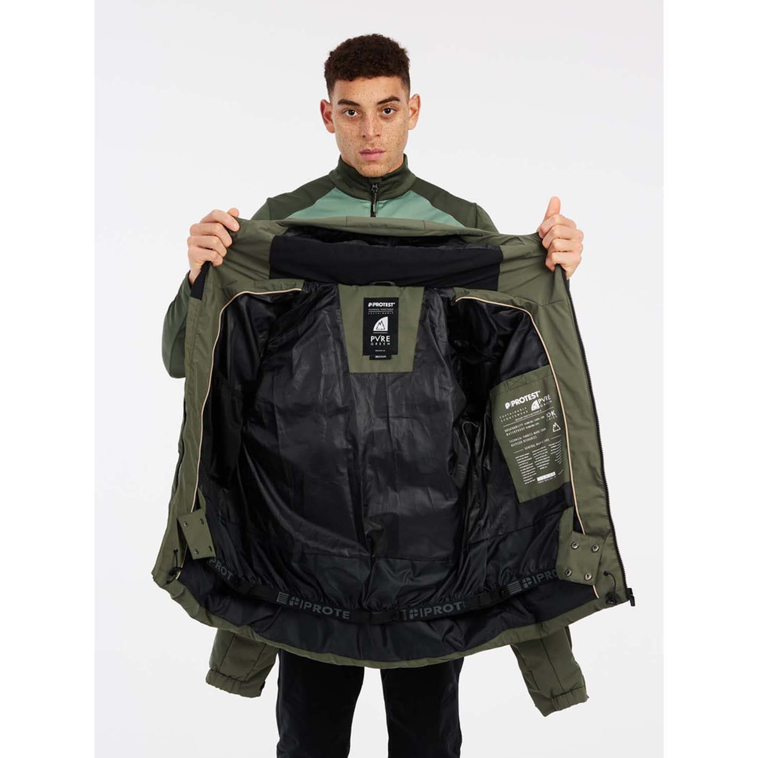 Protest Heren Superior Jacket Thyme