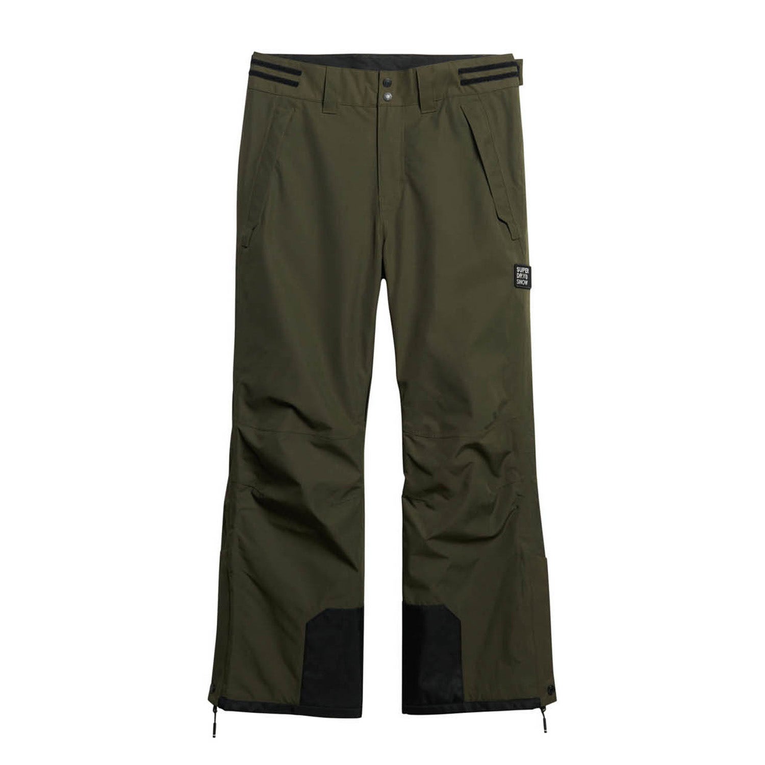 Superdry FREESTYLE CORE SKI TROUSER Heren Wintersportbroek - Army Khaki - Maat 2XL