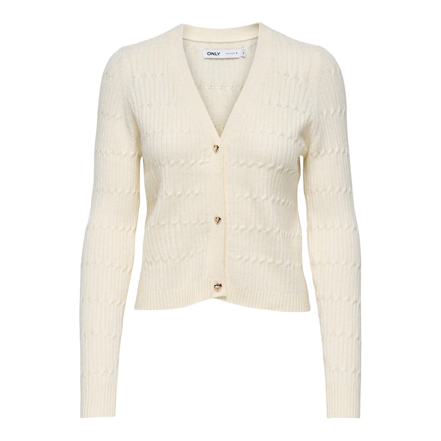 Only Vest ONLKATIA LS CABLE V-NECK CARDIGAN CC KNT